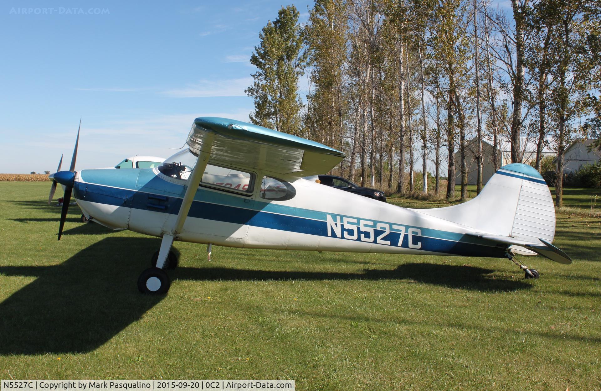N5527C, 1950 Cessna 170 C/N 19574, Cessna 170