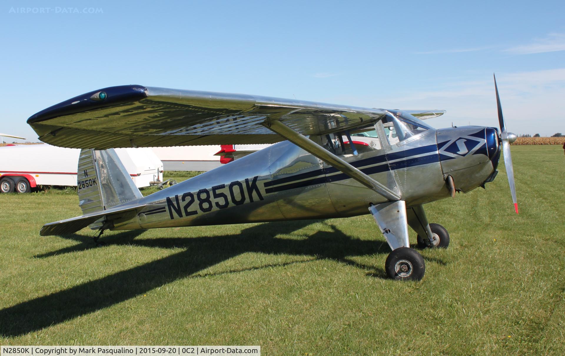 N2850K, 1947 Luscombe 8A C/N 5577, Luscombe 8A