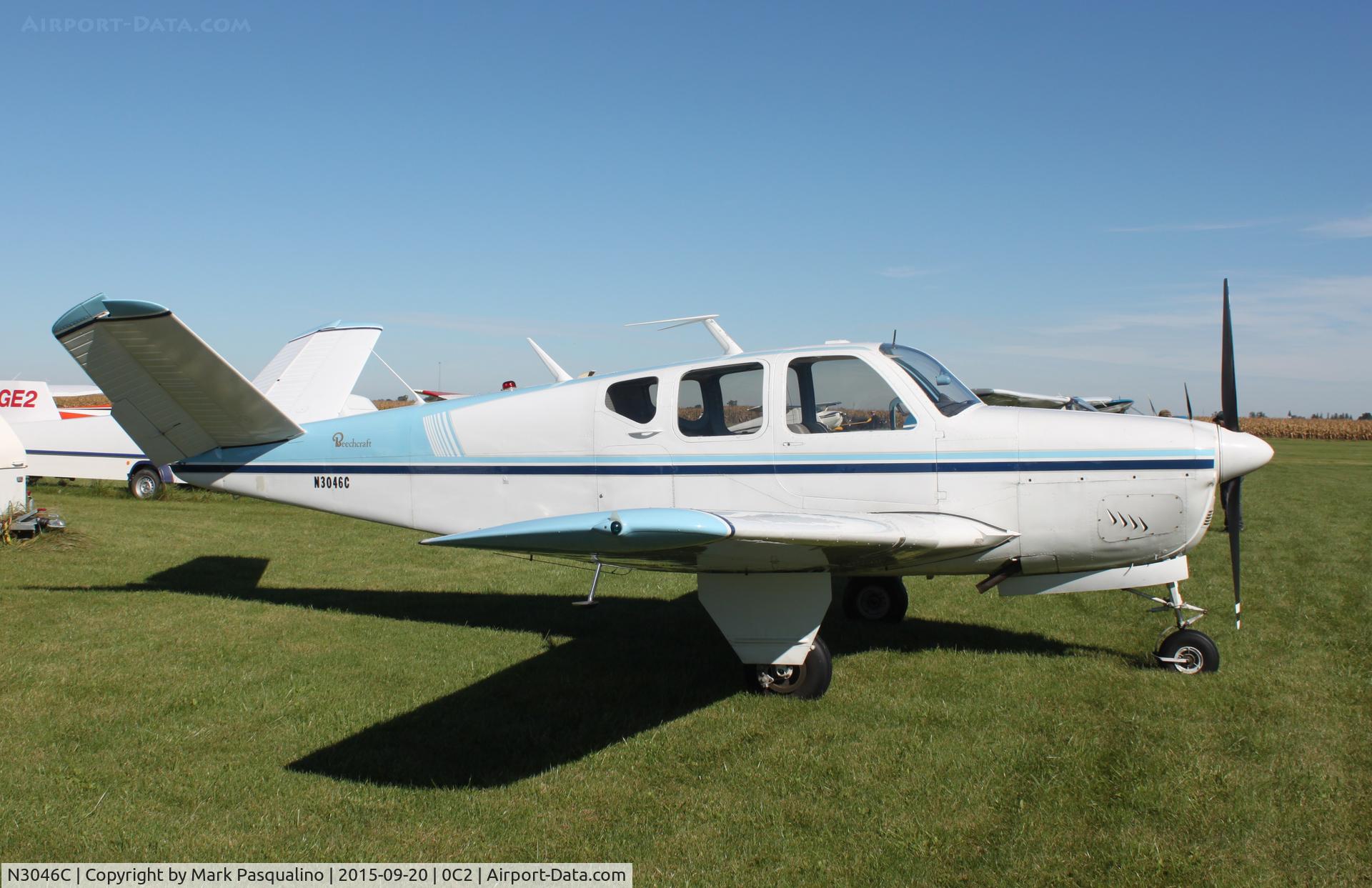N3046C, 1958 Beech J35 Bonanza C/N D-5610, Beech J35