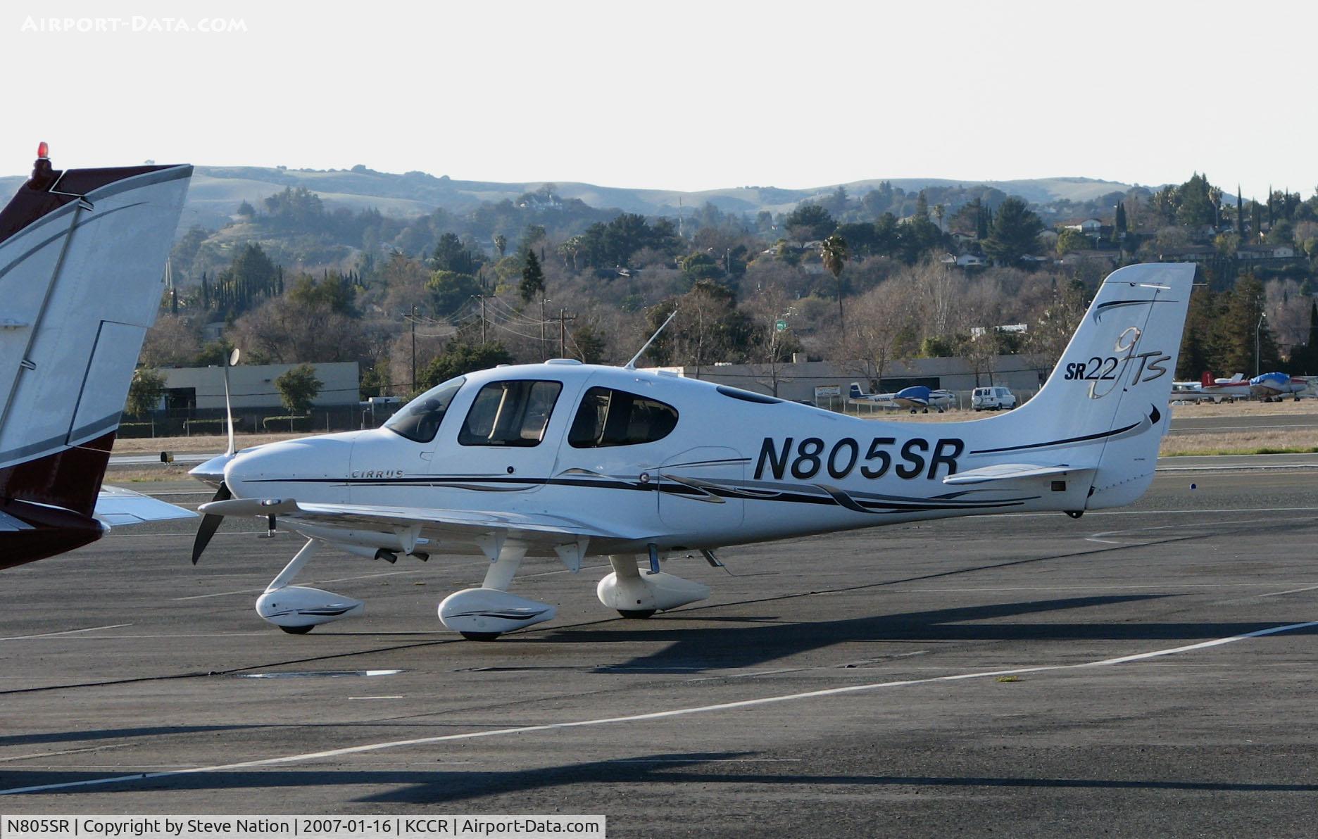 N805SR, 2006 Cirrus SR22 GTS C/N 1998, New 2006 Cirrus SR22GTS @ Buchanan Field, Concord, CA