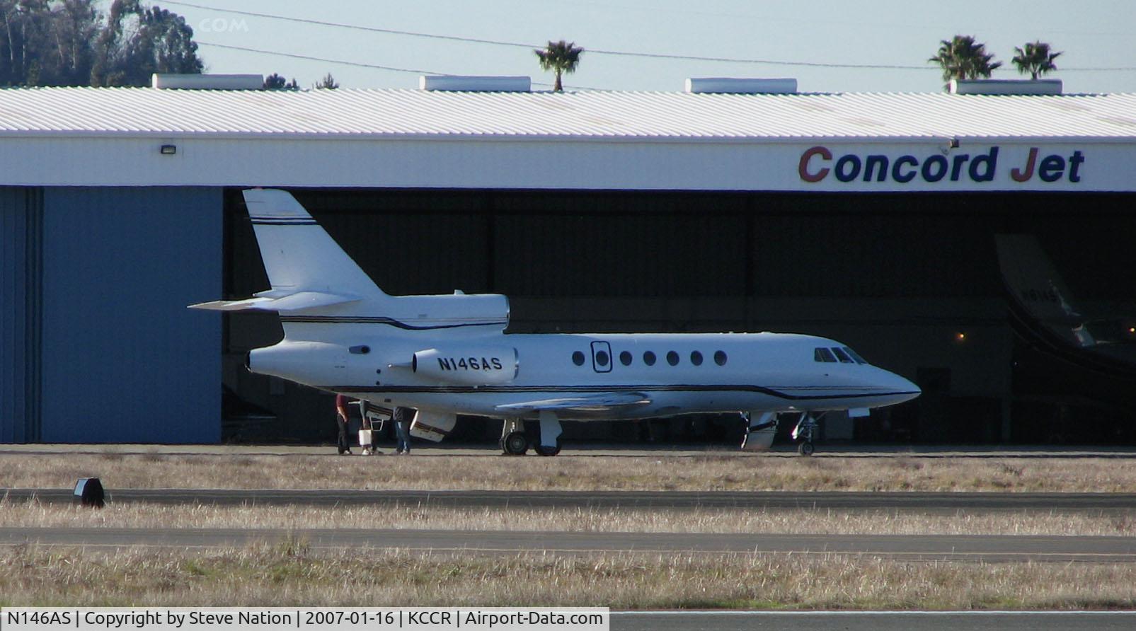 N146AS, 2002 Dassault Falcon 50 C/N 325, Seecon Builders 2002 Dassault Falcon 20 @ Buchanan Field, Concord, CA home base