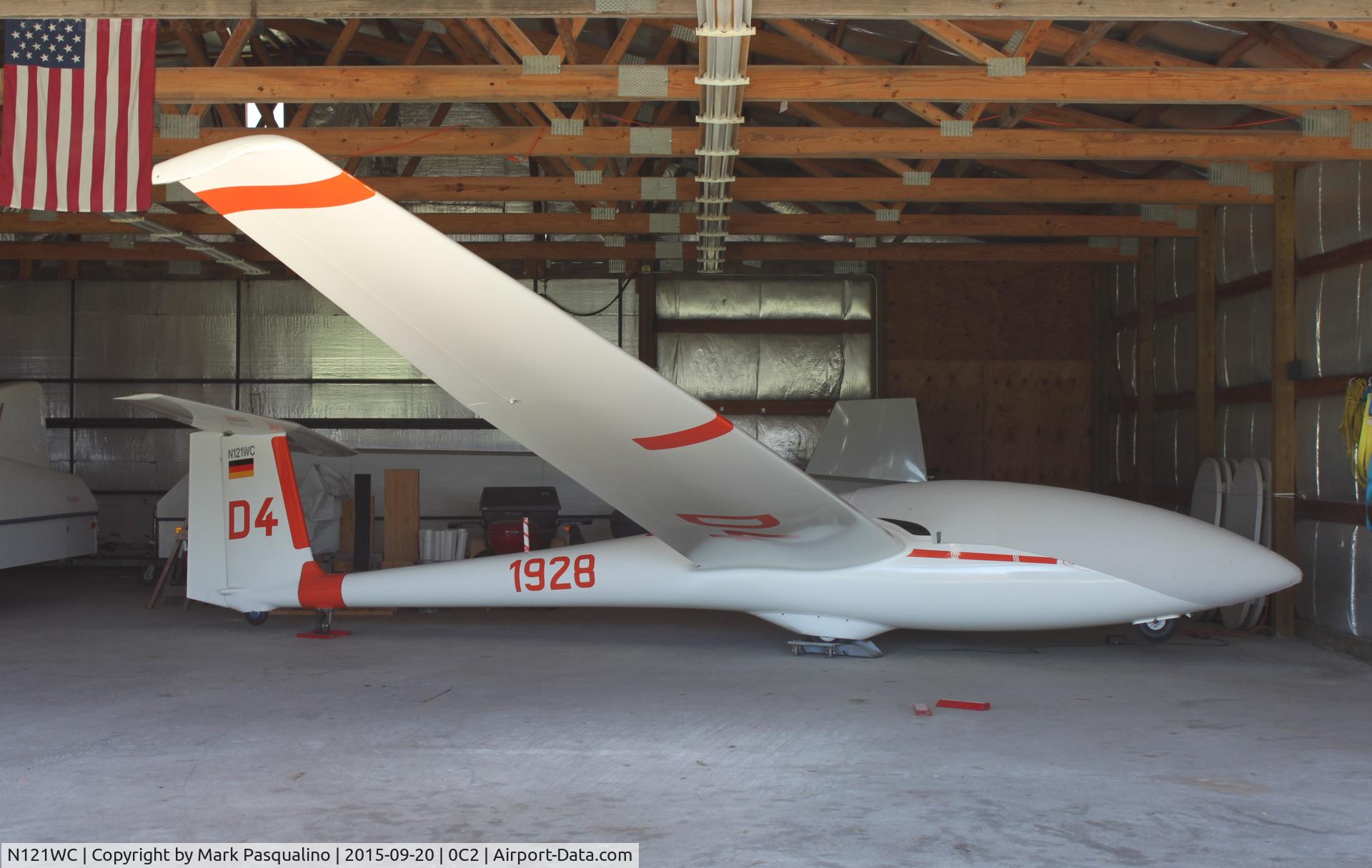 N121WC, 1990 Schleicher ASK-21 C/N 21464, Schleicher ASK-21