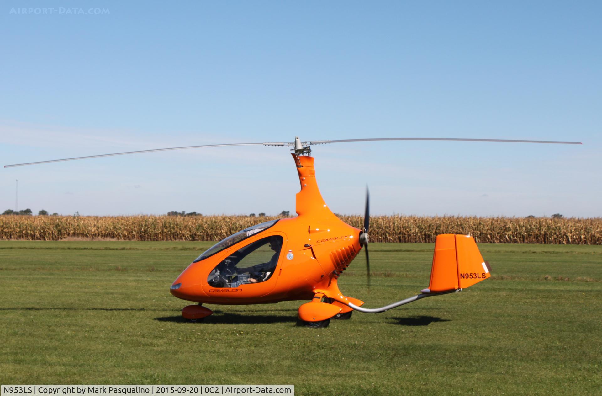 N953LS, 2013 AutoGyro Cavalon C/N V00110, Autogyro GMBH Cavalon