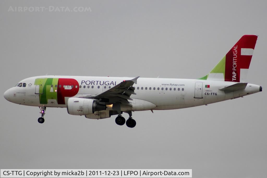 CS-TTG, 1998 Airbus A319-111 C/N 906, Landing