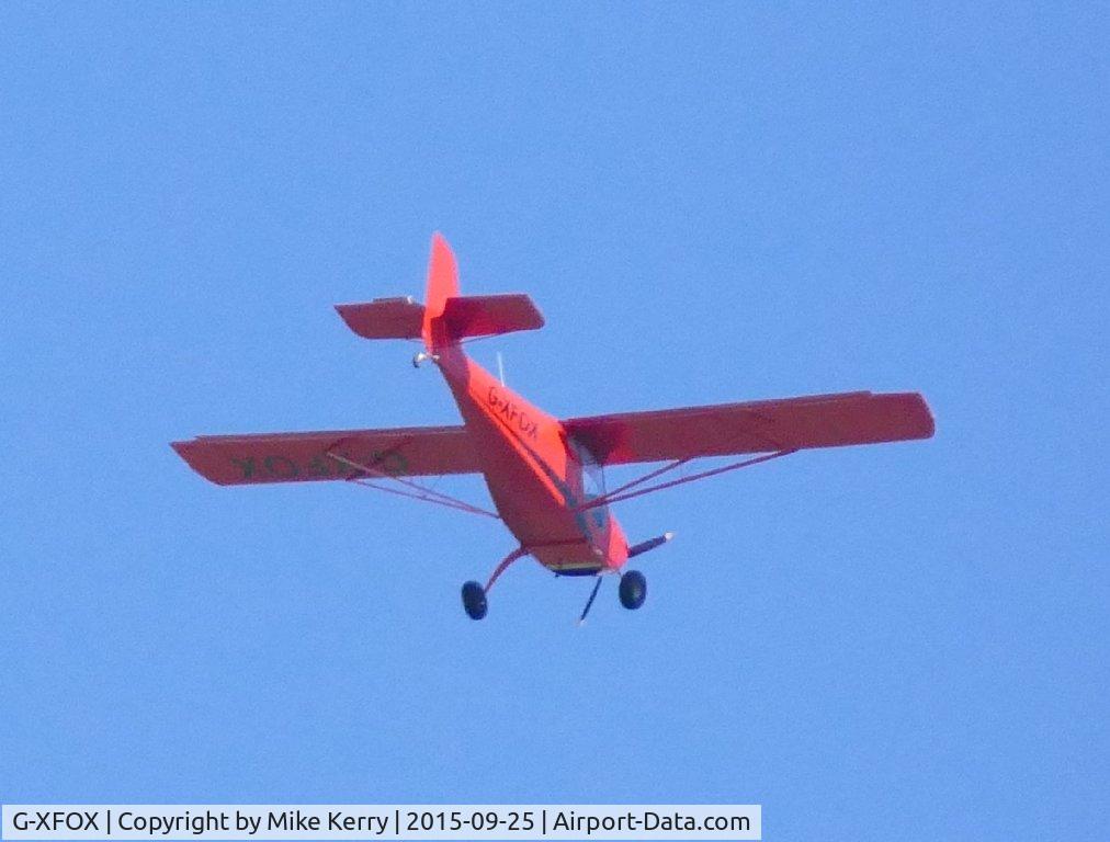 G-XFOX, 2014 Eurofox 912(S) C/N LAA 376-15200, Over Blatchington golf course, Seaford, East Sussex
