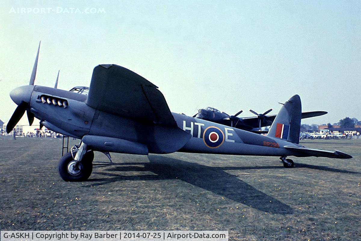 G-ASKH, 1965 De Havilland DH98 Mosquito T.3 C/N RR299, De Havilland DH.98 Mosquito T.3 [Unknown) (Place and date not known). From a slide.