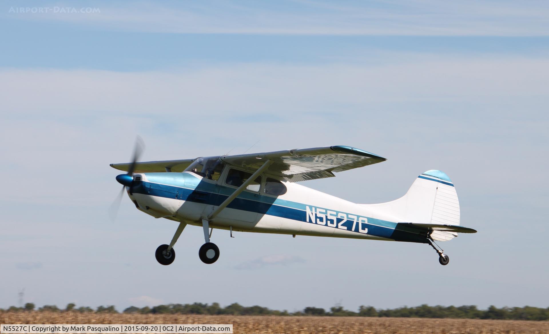 N5527C, 1950 Cessna 170 C/N 19574, Cessna 170