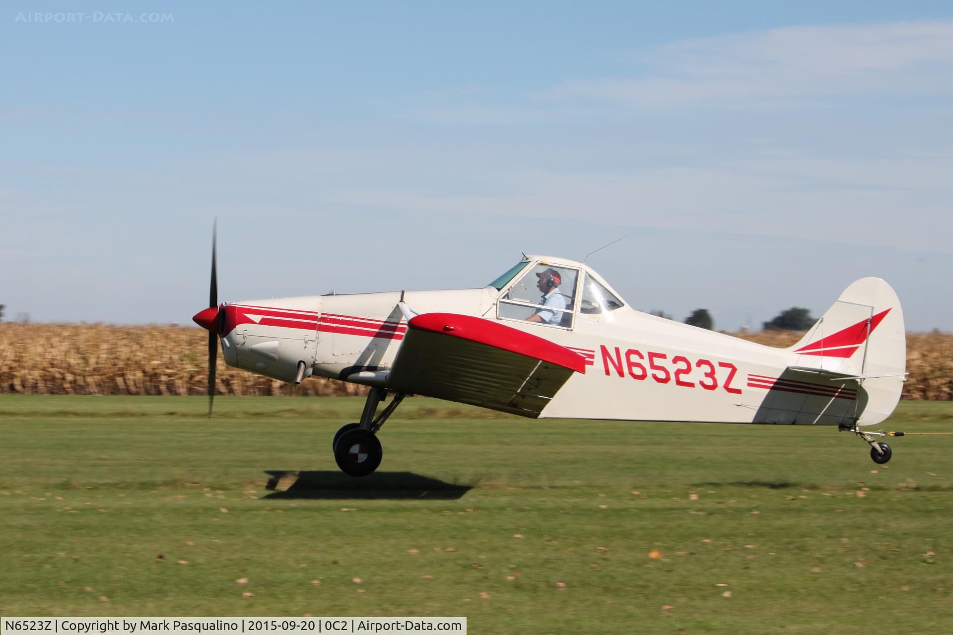 N6523Z, 1962 Piper PA-25-235 Pawnee C/N 25-2052, Piper PA-25-235