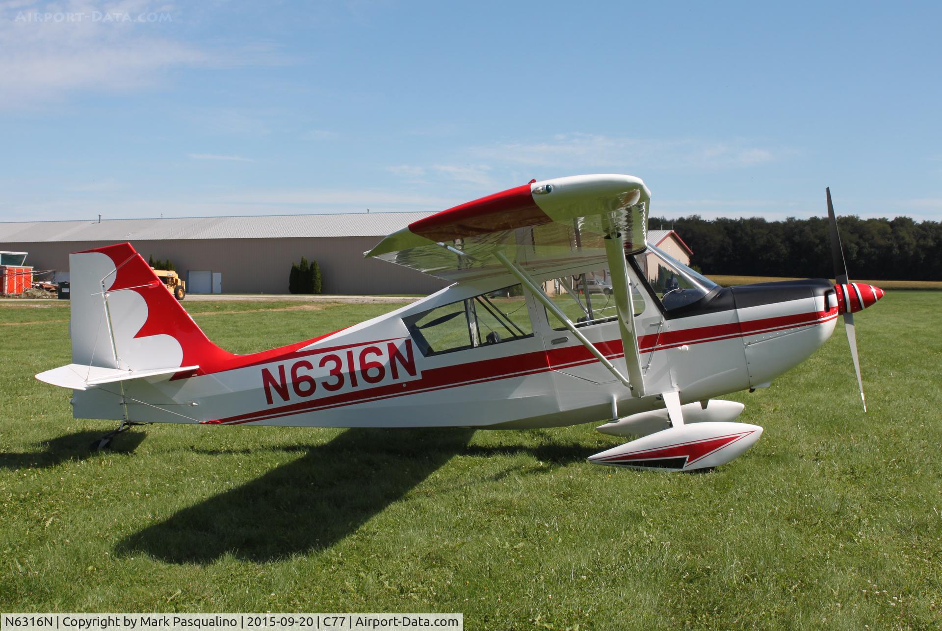 N6316N, 1967 Champion 7KCAB C/N 30, Champion 7KCAB