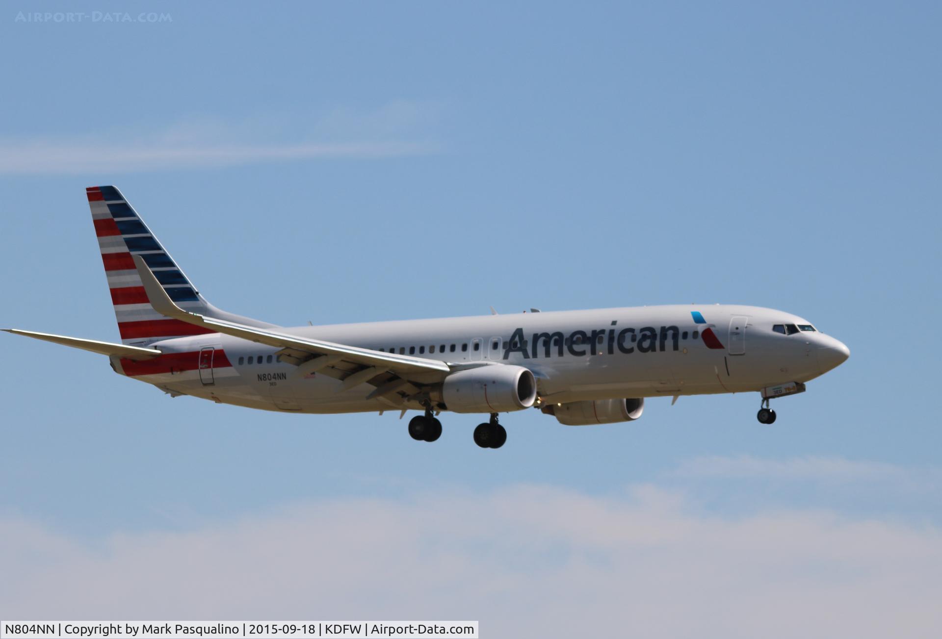 N804NN, 2009 Boeing 737-823 C/N 29567, Boeing 737-800