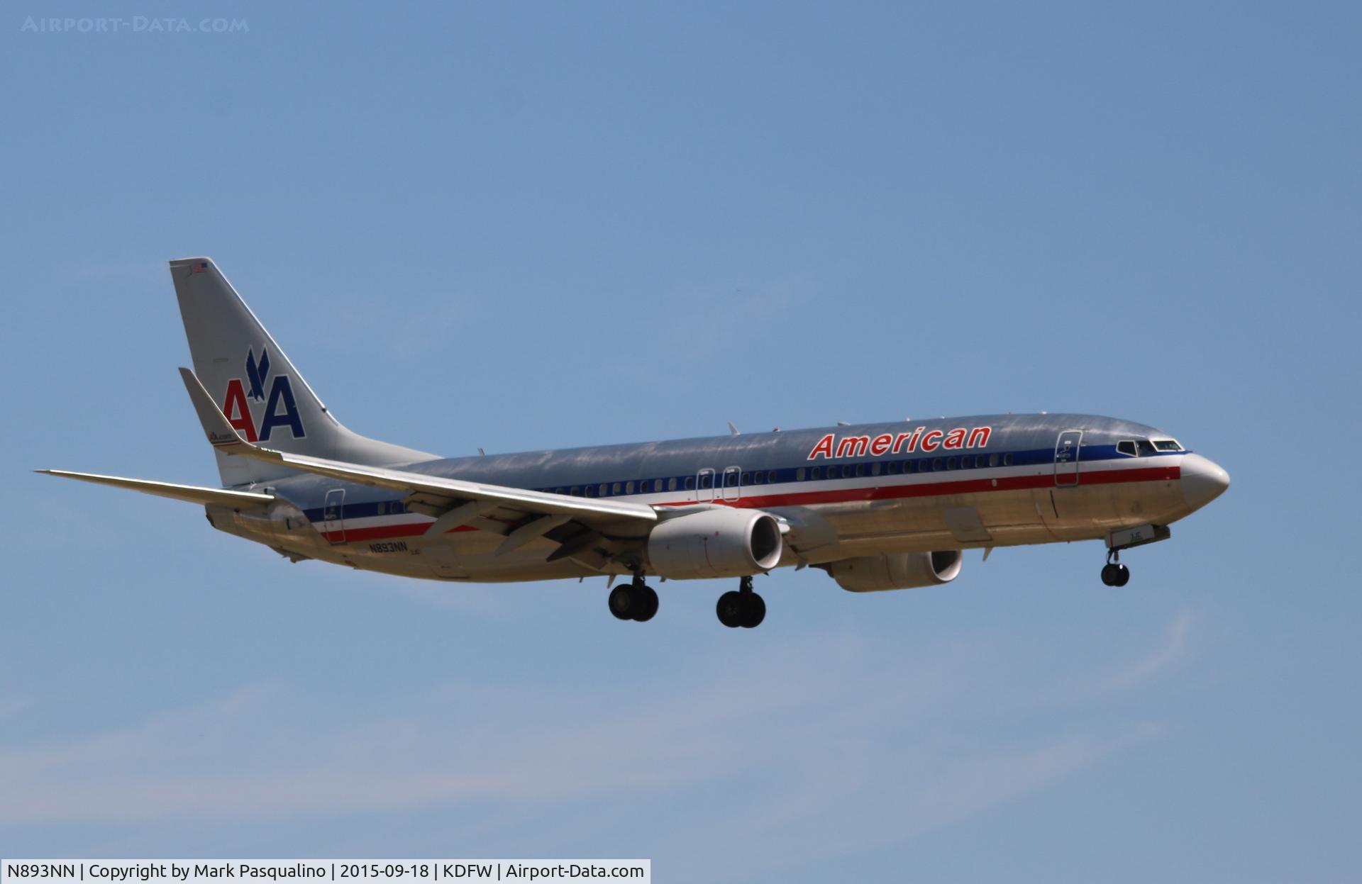 N893NN, 2012 Boeing 737-823 C/N 33316, Boeing 737-800