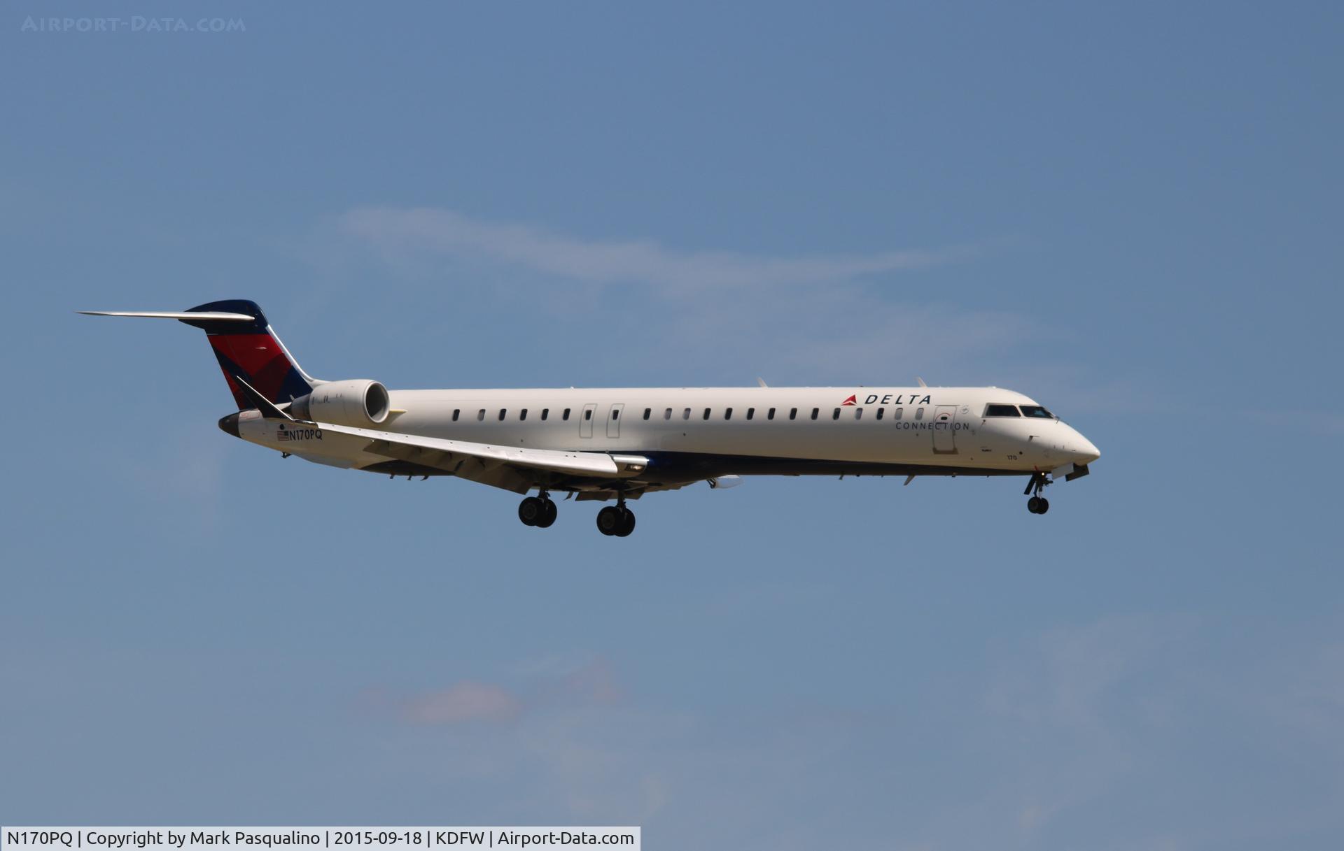 N170PQ, 2008 Bombardier CRJ-900ER (CL-600-2D24) C/N 15170, CL600-2D24