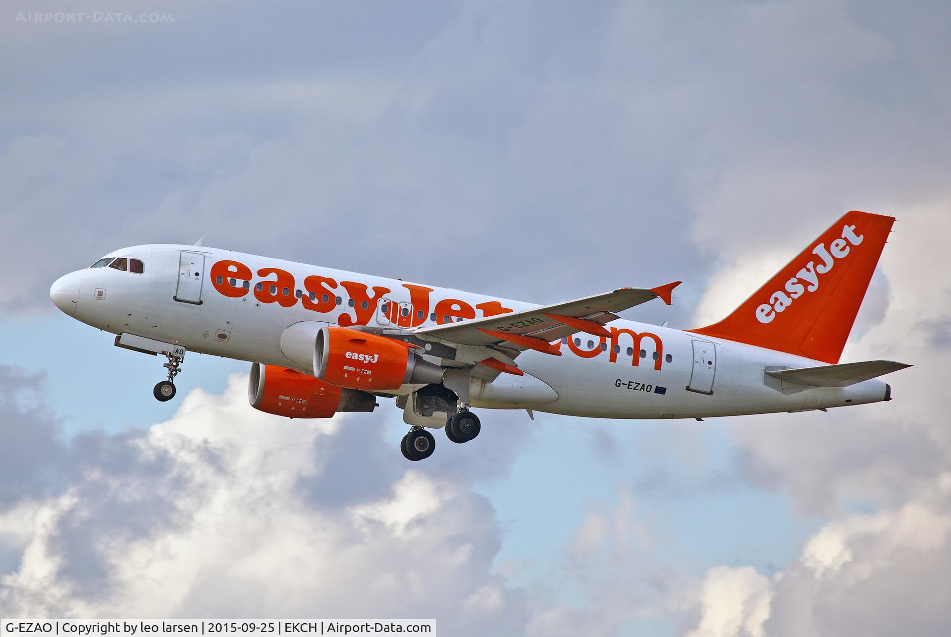 G-EZAO, 2006 Airbus A319-111 C/N 2769, Copenhagen 25.9.15