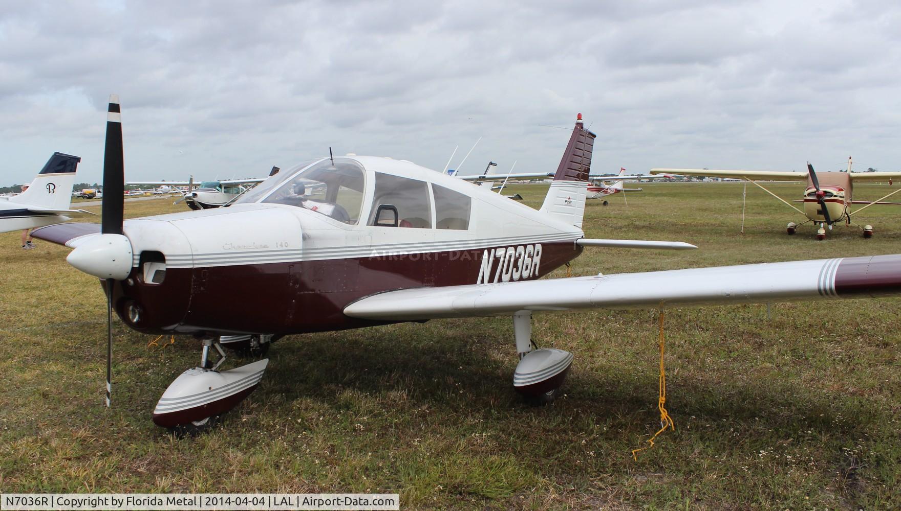 N7036R, 1966 Piper PA-28-140 C/N 28-21733, PA-28-140