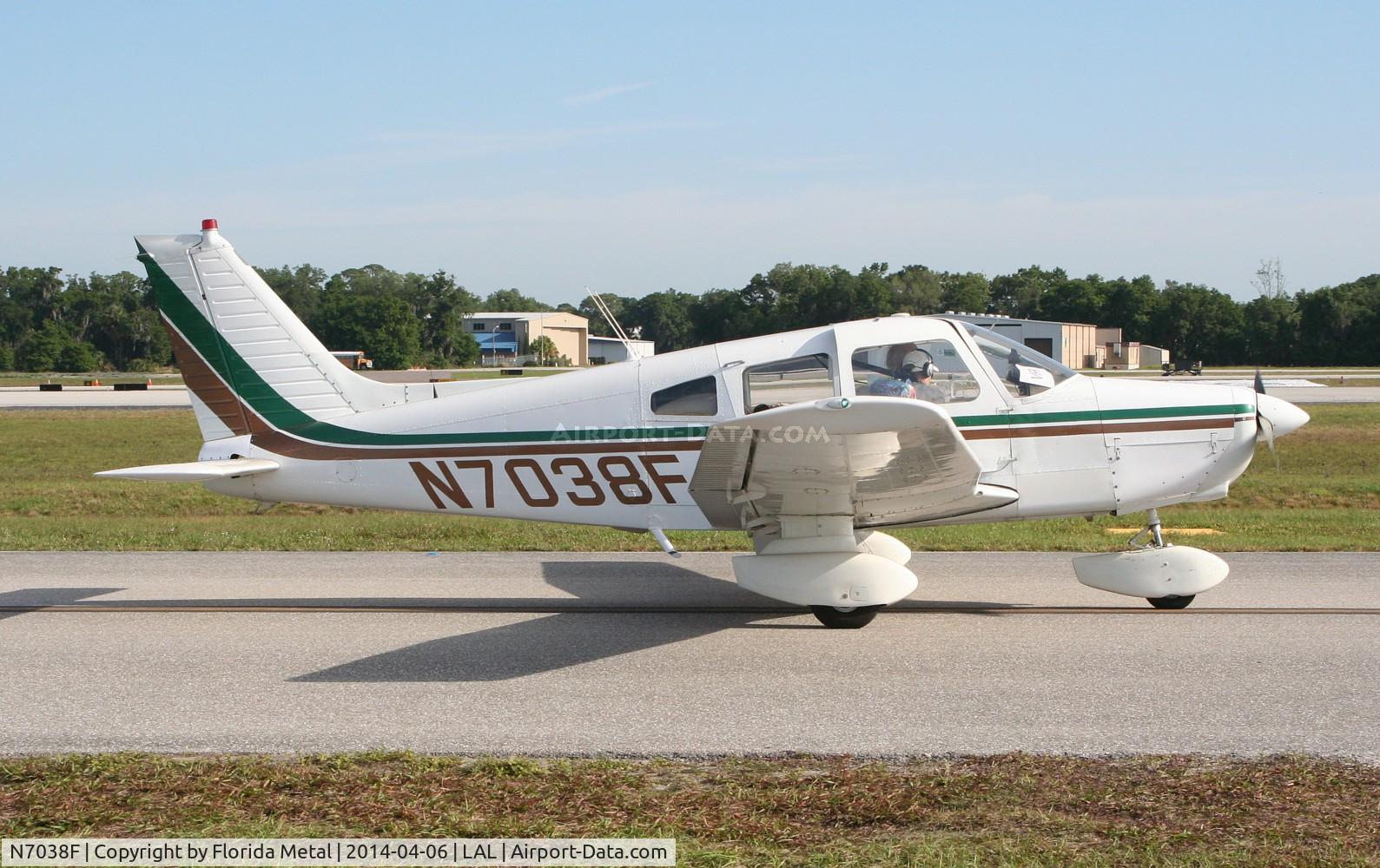 N7038F, 1976 Piper PA-28-151 C/N 28-7715193, PA-28-151