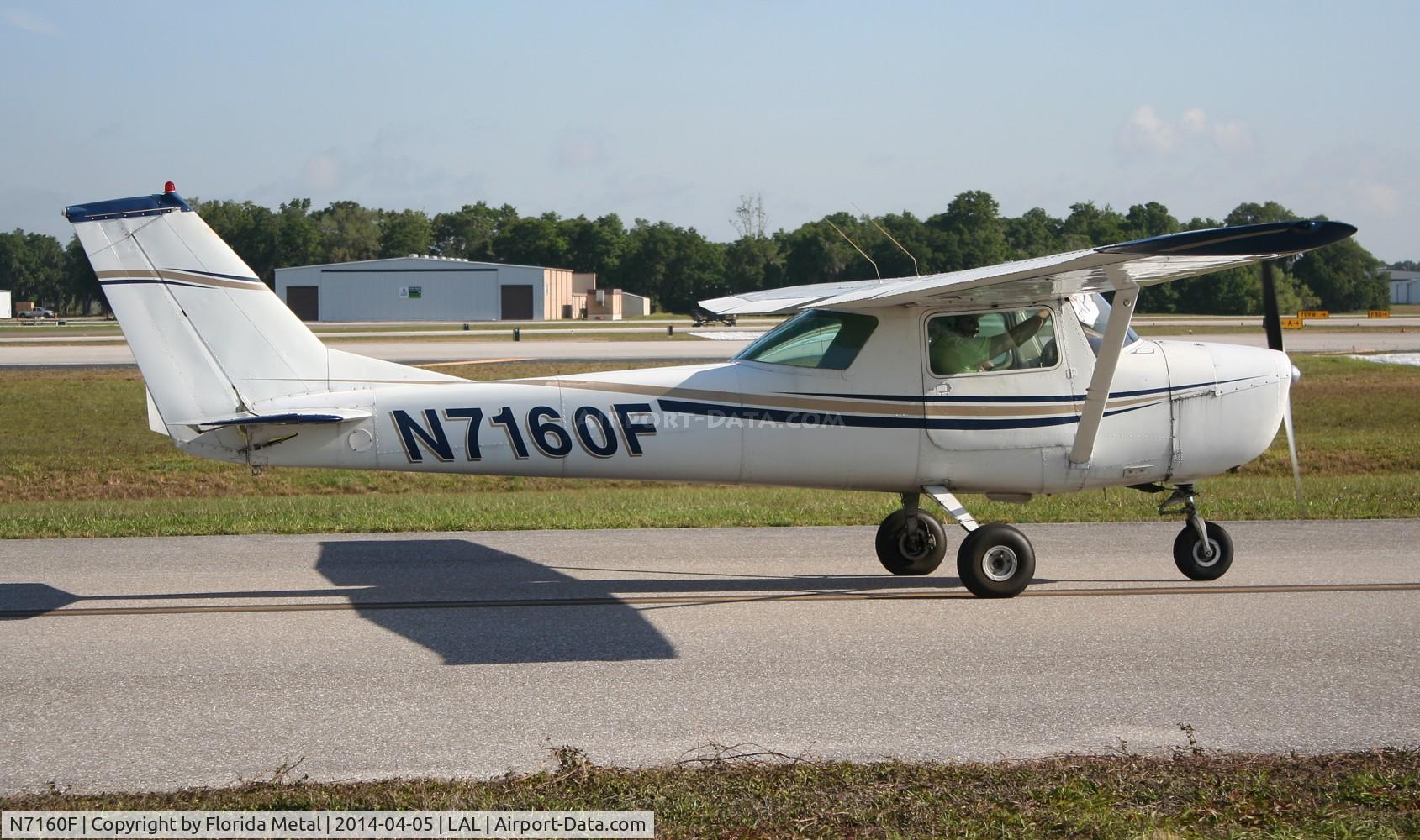 N7160F, 1966 Cessna 150F C/N 15063760, Cessna 150F