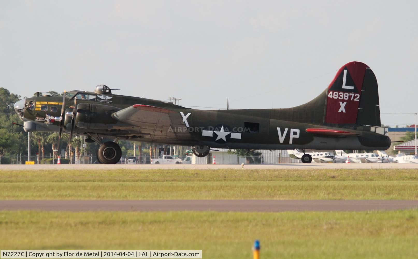N7227C, 1944 Boeing B-17G Fortress C/N 32513, Texas Raiders