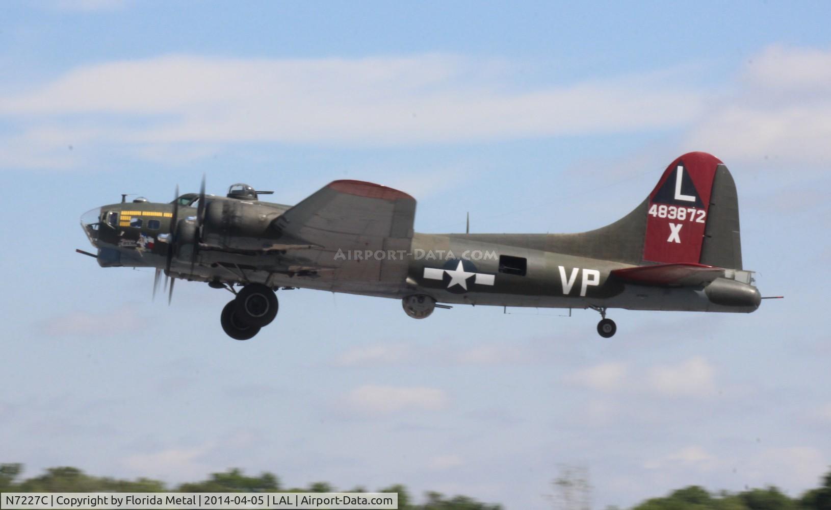N7227C, 1944 Boeing B-17G Fortress C/N 32513, Texas Raiders