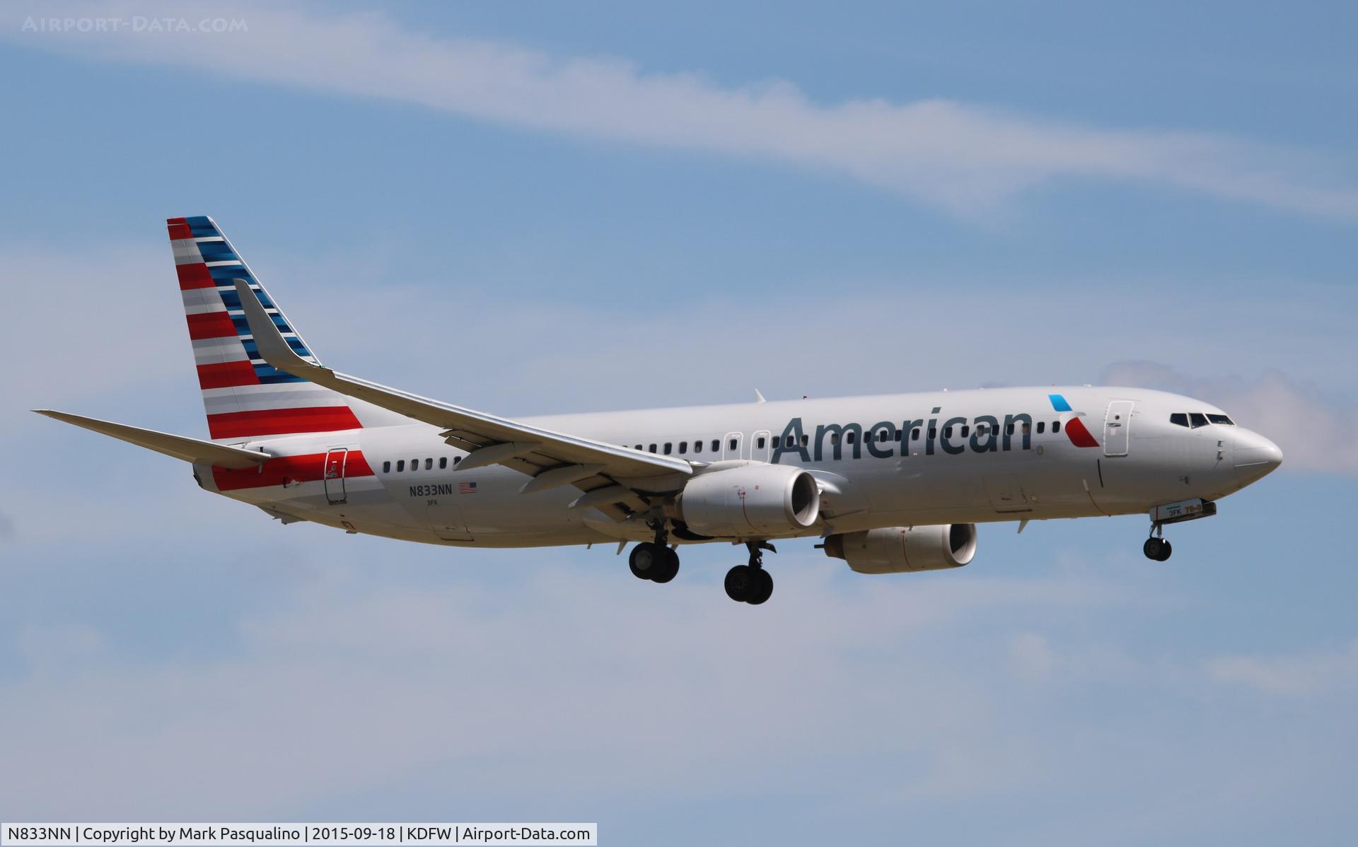 N833NN, 2010 Boeing 737-823 C/N 31093, Boeing 737-800