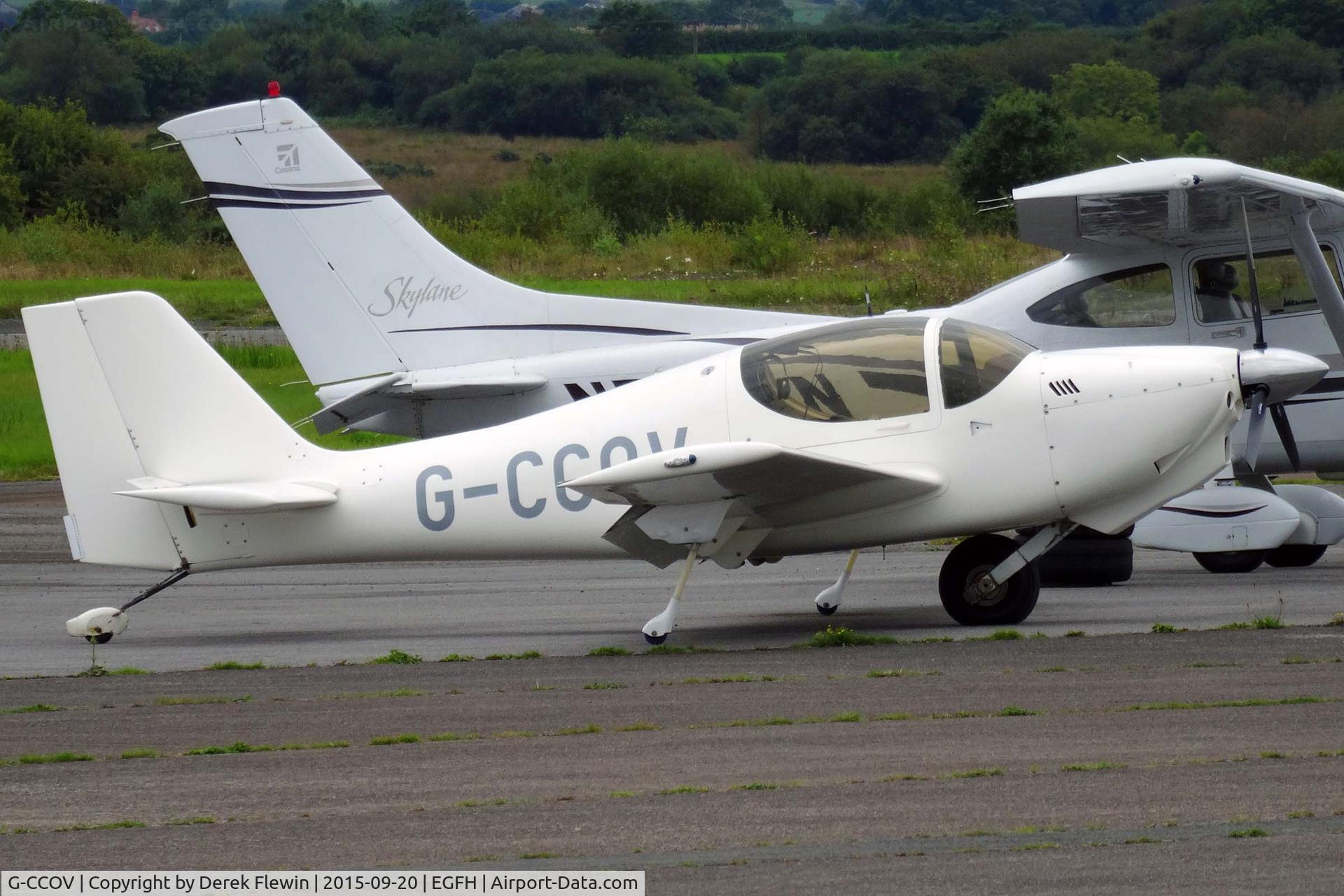 G-CCOV, 2004 Europa XS Monowheel C/N PFA 247-13998, Europa, Sleap based, seen parked up.