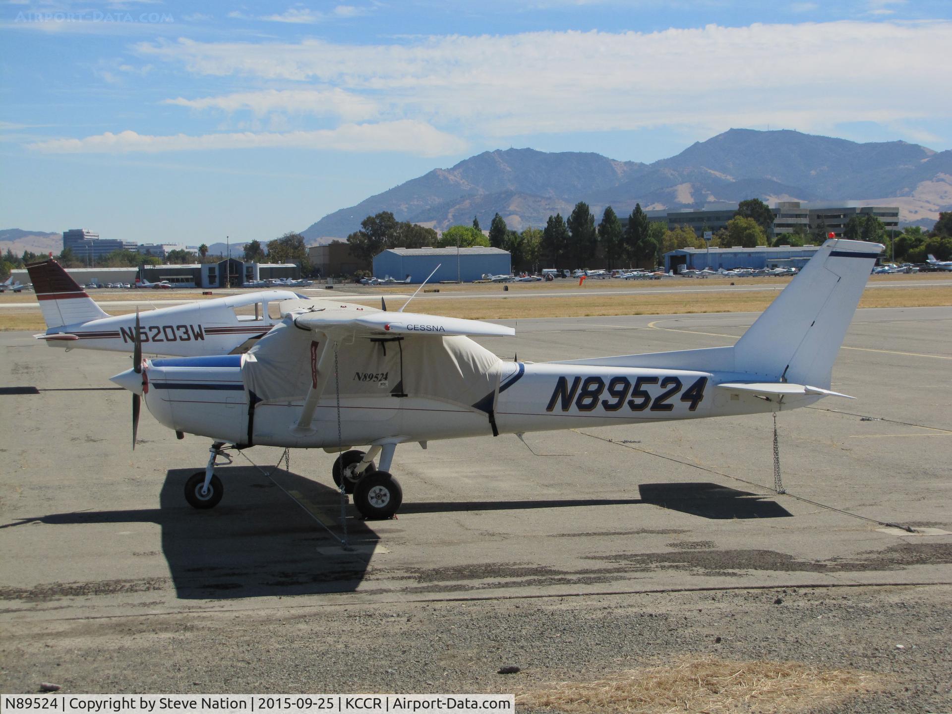 N89524, 1978 Cessna 152 C/N 15282769, 1978 Cessna 152 with cover @ Buchanan Field, Concord, CA