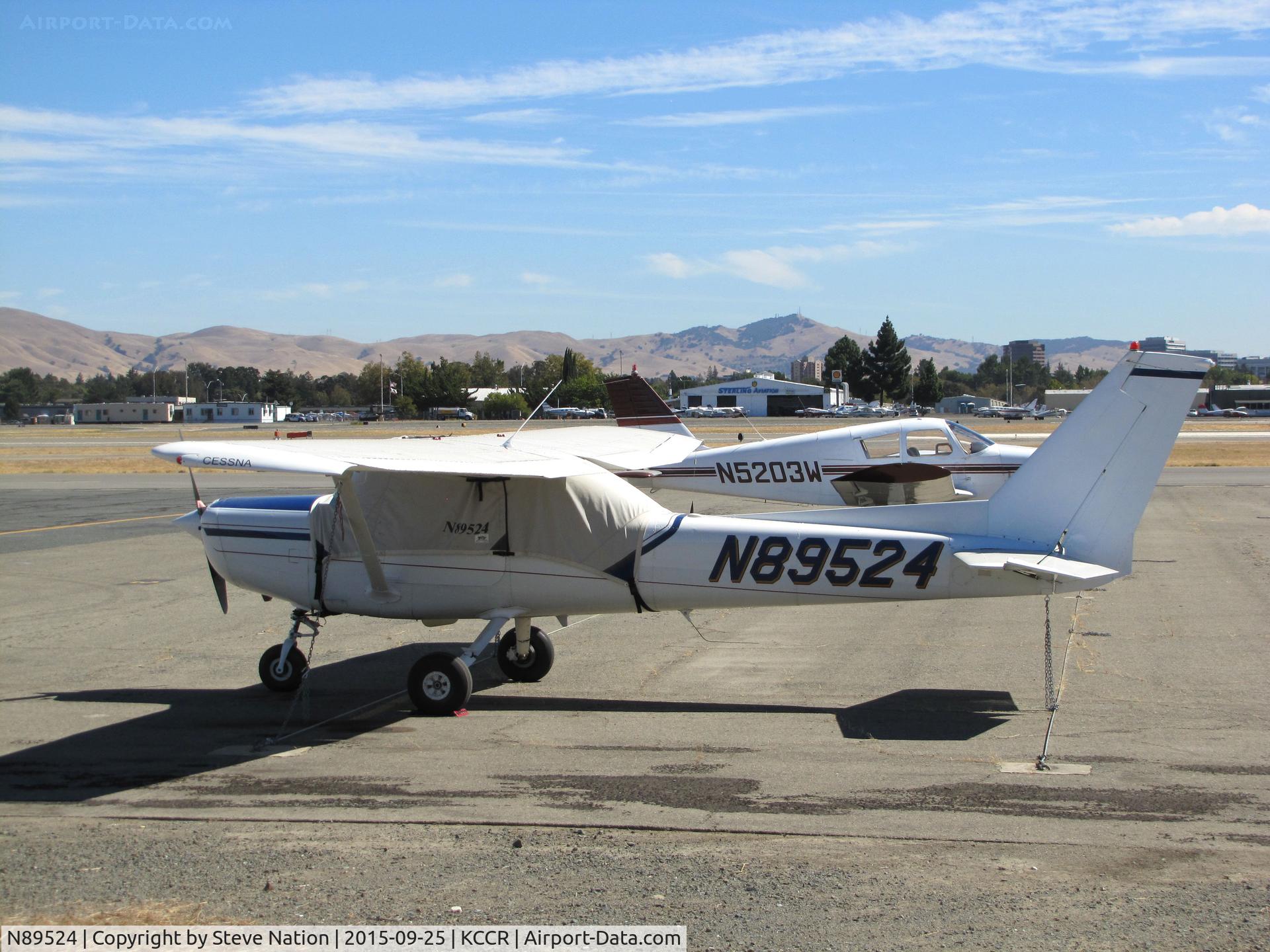 N89524, 1978 Cessna 152 C/N 15282769, 1978 Cessna 152 with cover @ Buchanan Field, Concord, CA