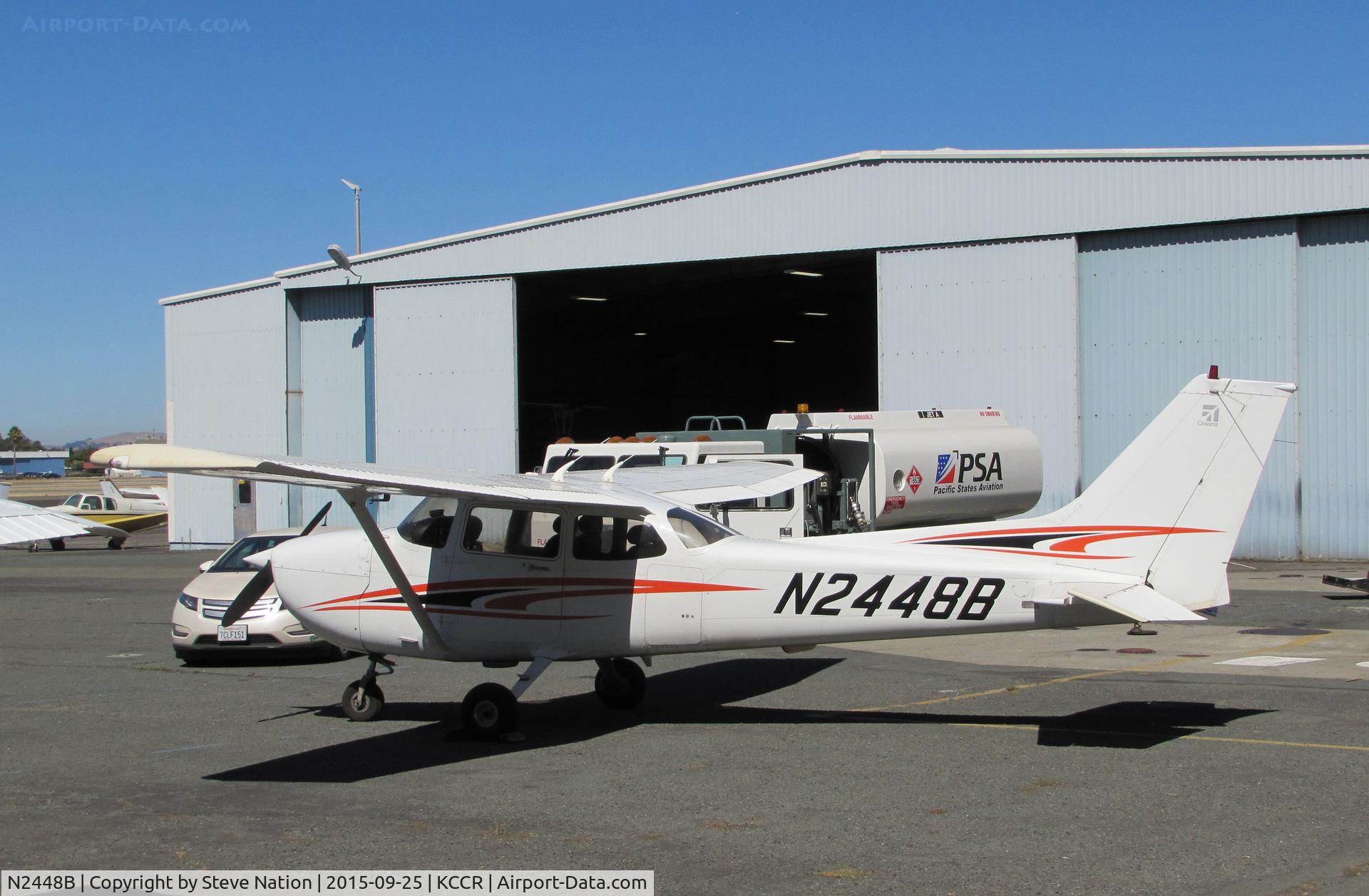 N2448B, 2000 Cessna 172R C/N 17280978, 2000 Cessna 172R @ Buchanan Field, Concord, CA