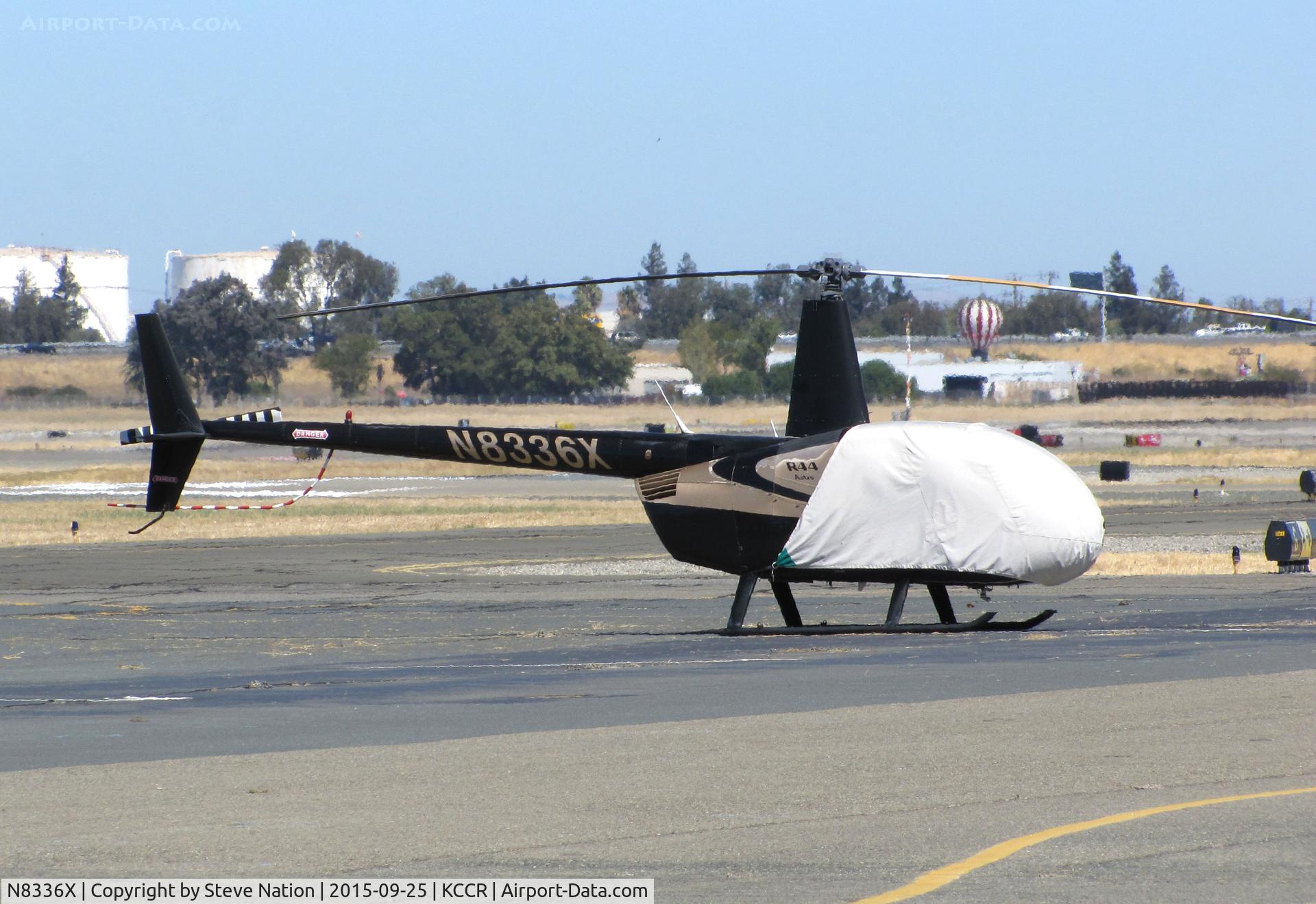 N8336X, 1996 Robinson R44 C/N 0228, Brian Conway & Associates (Van Nuys, CA) 1996 Robinson R44 with cockpit covered @ Buchanan Field, Concord, CA