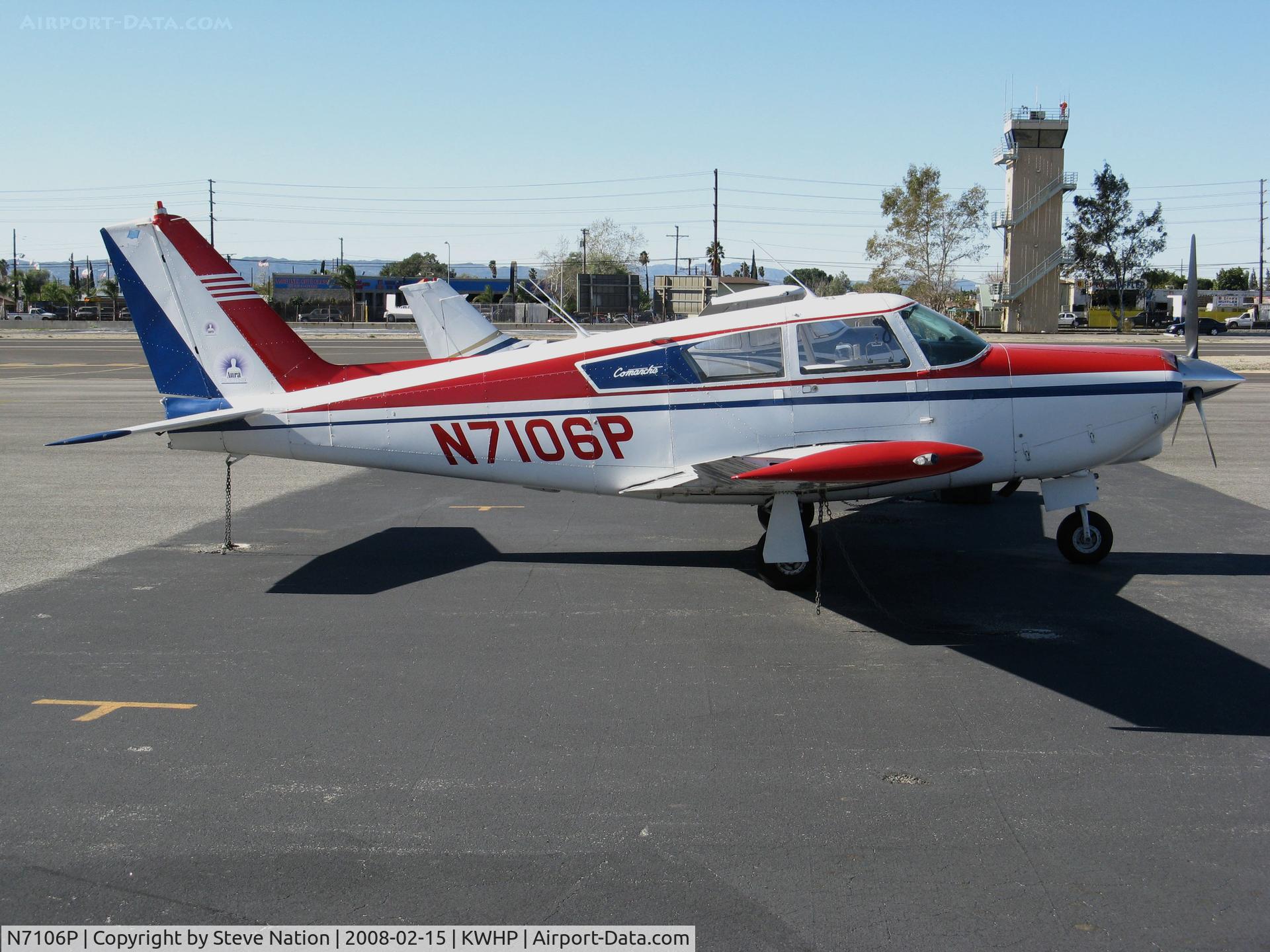 N7106P, 1961 Piper PA-24-250 Comanche C/N 24-2263, 1961 Piper PA-24-250 Comanche @ Whiteman Airport, Pacoima, CA