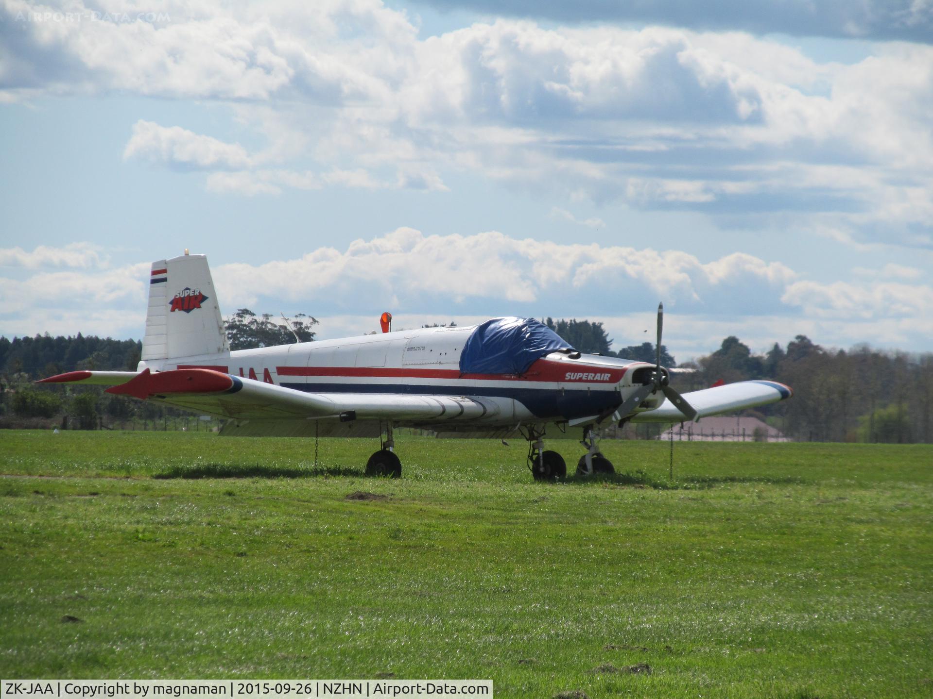 ZK-JAA, NZ Aerospace FU24-954 C/N 259, still hanging around - not quite scrapped yet