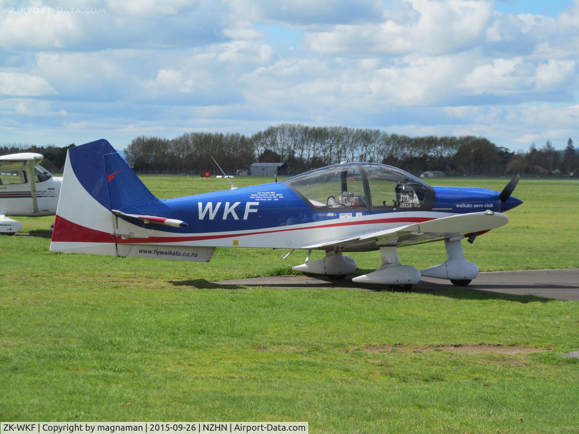 ZK-WKF, 2006 Alpha R2160 C/N 160A-06002, at flying club
