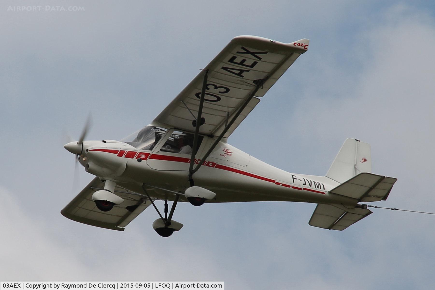 03AEX, Comco Ikarus C42C Cyclone C/N not found 03AEX, ULM salon Blois.