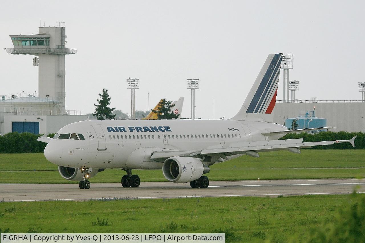 F-GRHA, 1999 Airbus A319-111 C/N 938, Airbus A319-111, Taxiing to boarding area, Paris-Orly Airport (LFPO-ORY)