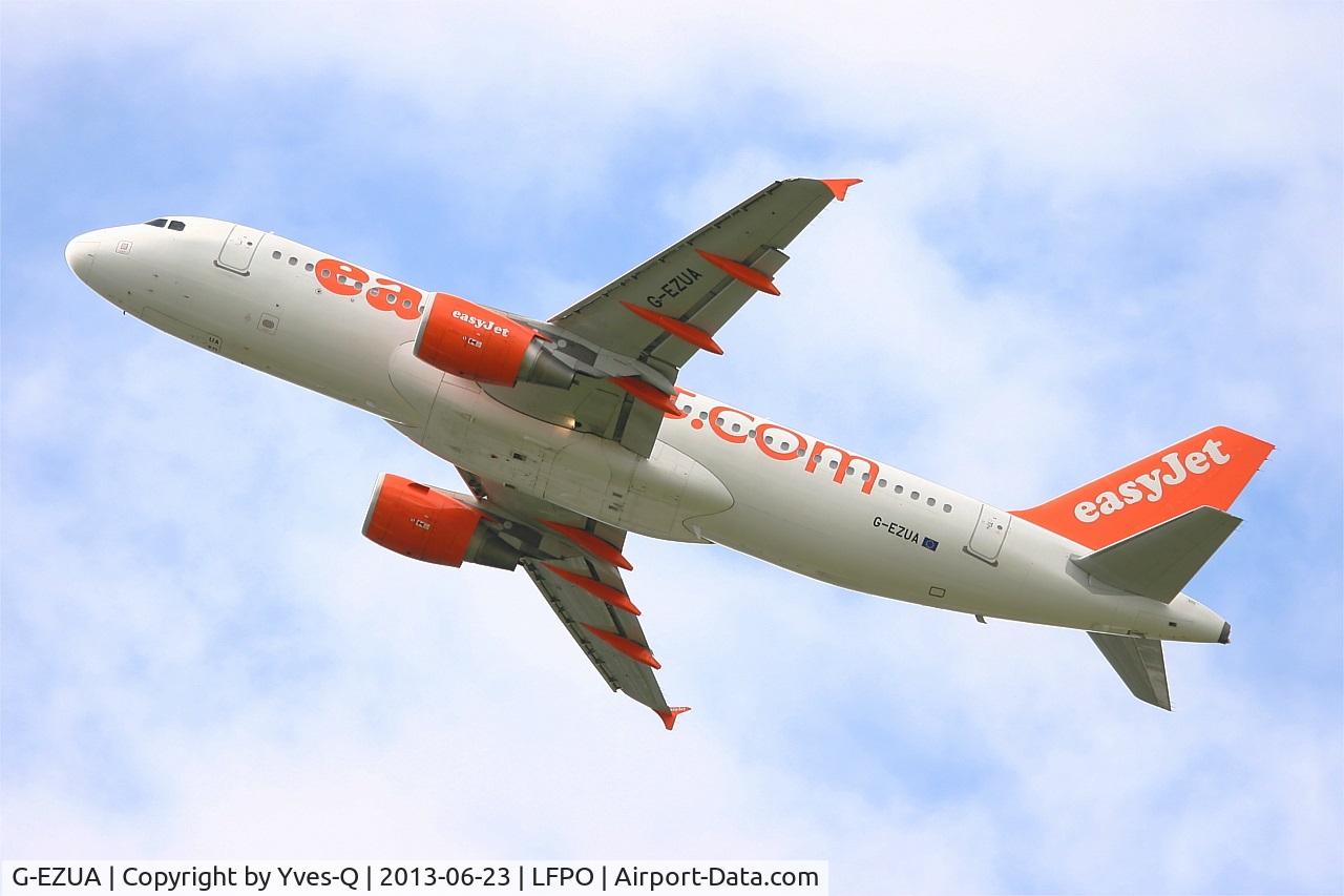 G-EZUA, 2011 Airbus A320-214 C/N 4588, Airbus A320-214, Take off Rwy 24, Paris-Orly Airport (LFPO-ORY)