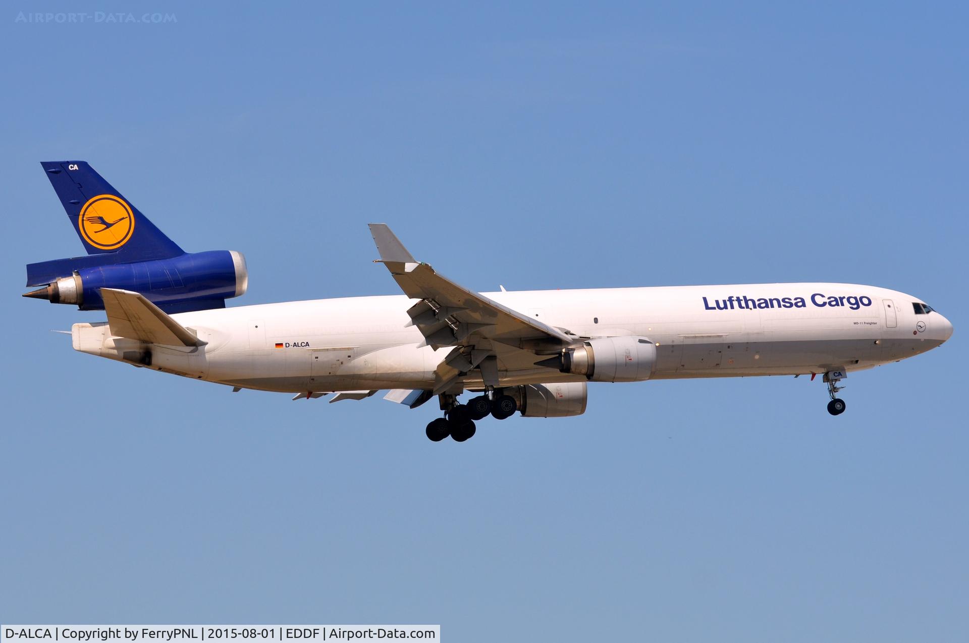 D-ALCA, 1998 McDonnell Douglas MD-11F C/N 48781, Lufthansa Cargo MD11