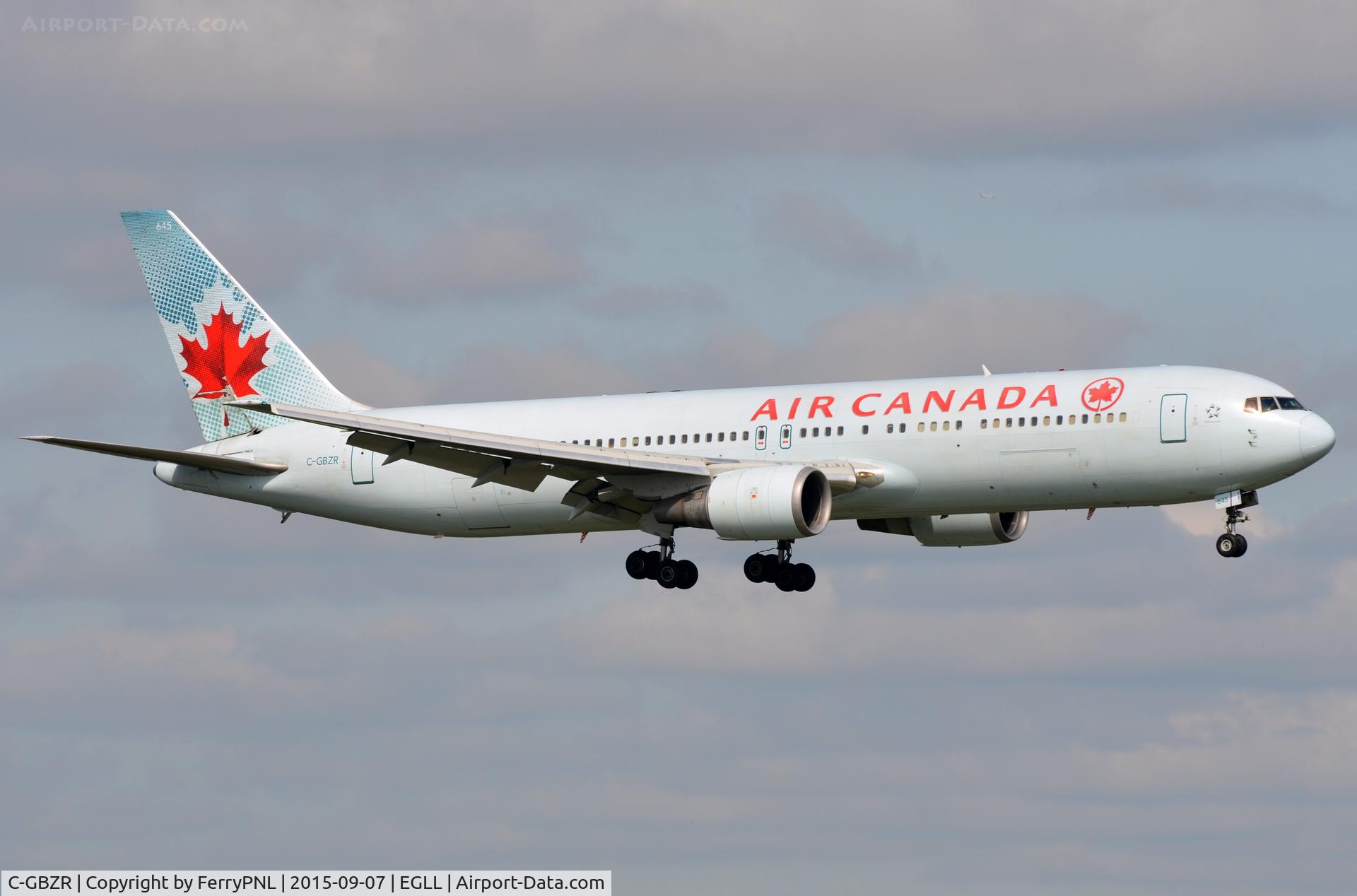 C-GBZR, 1992 Boeing 767-38E/ER C/N 25404, Air Canada B763 landing