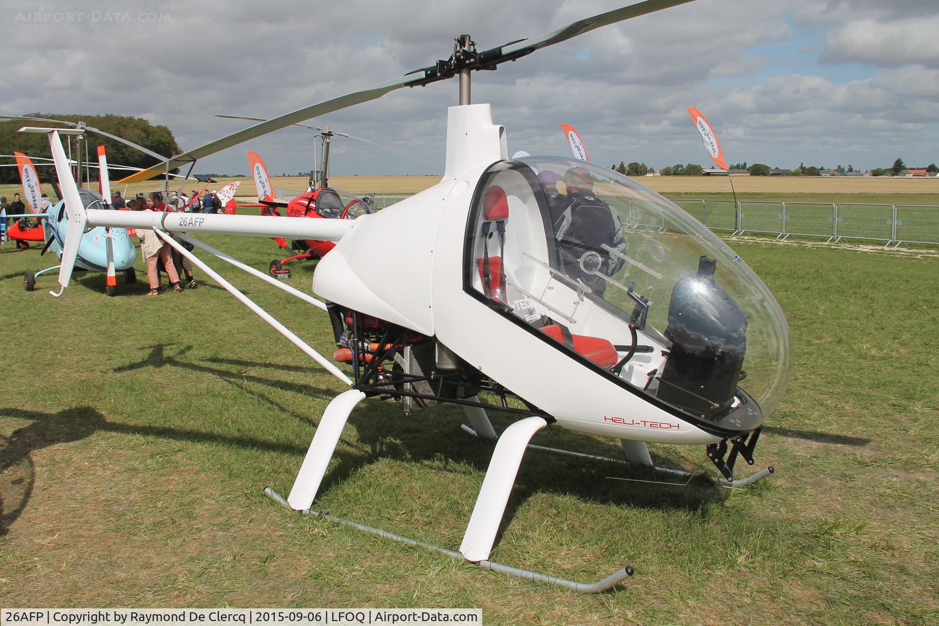 26AFP, Helisport CH7 Kompress C/N 49, ULM salon Blois.