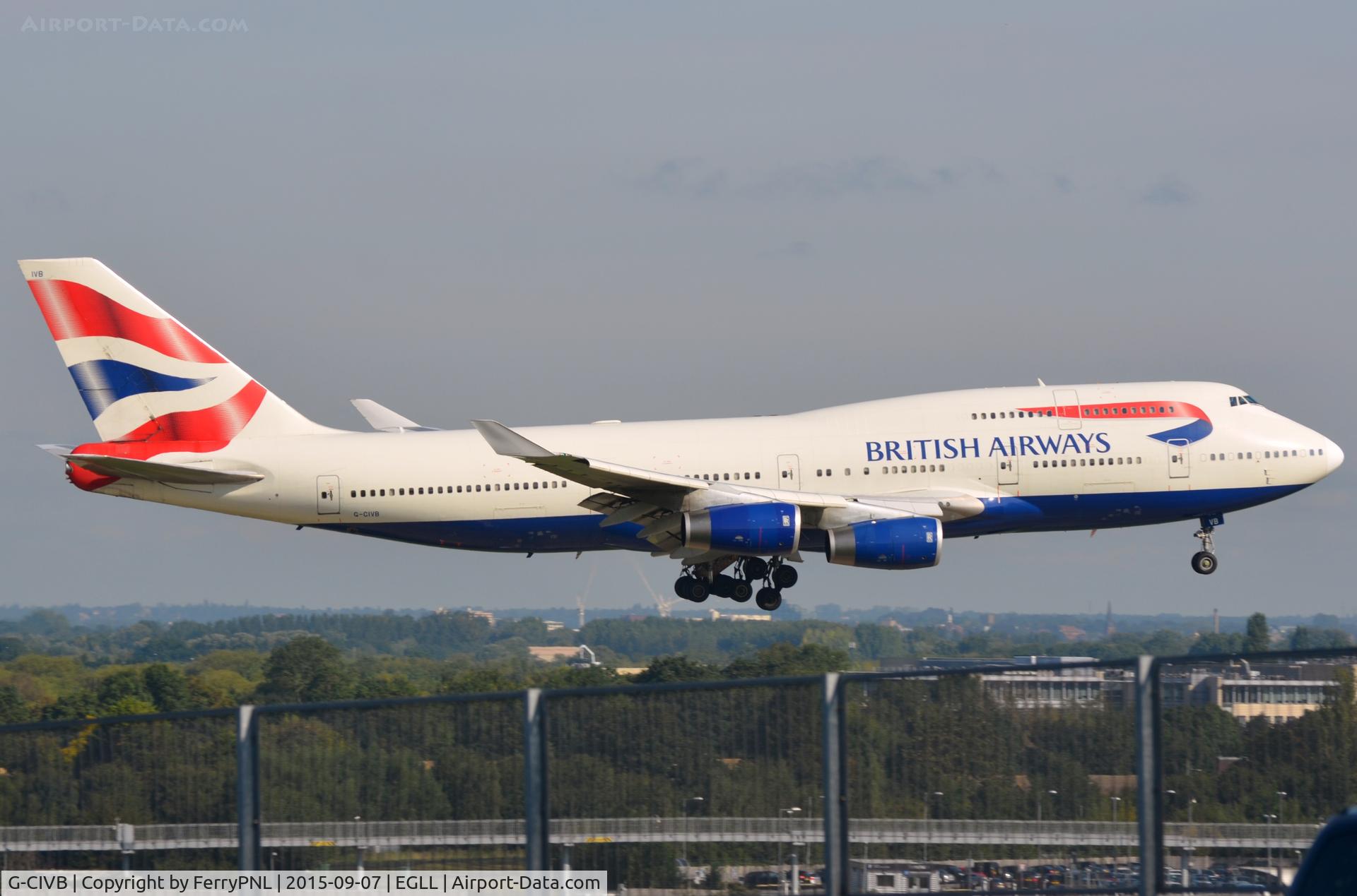 G-CIVB, 1994 Boeing 747-436 C/N 25811, British B744