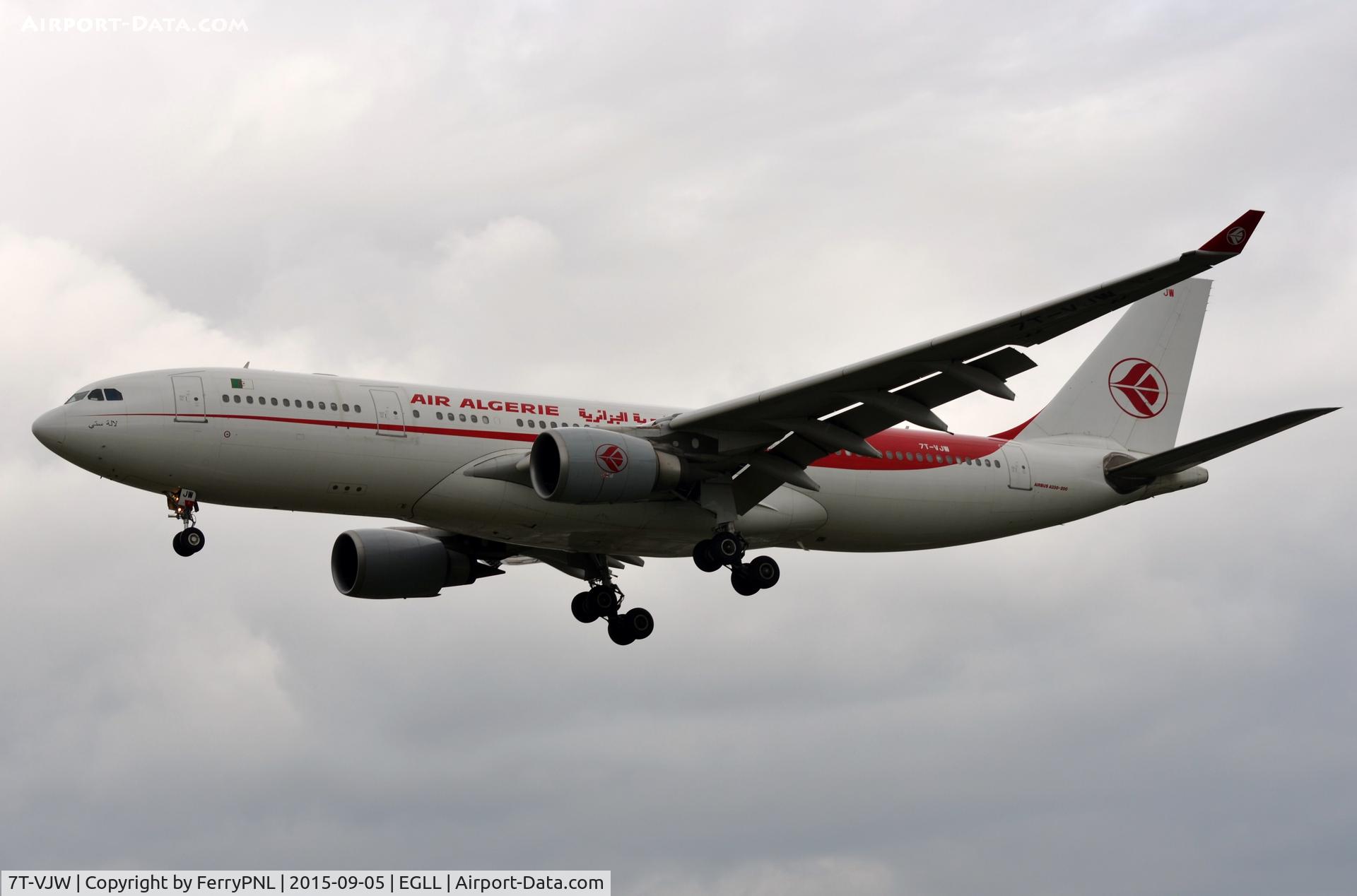 7T-VJW, 2005 Airbus A330-202 C/N 647, Air Algerie A332
