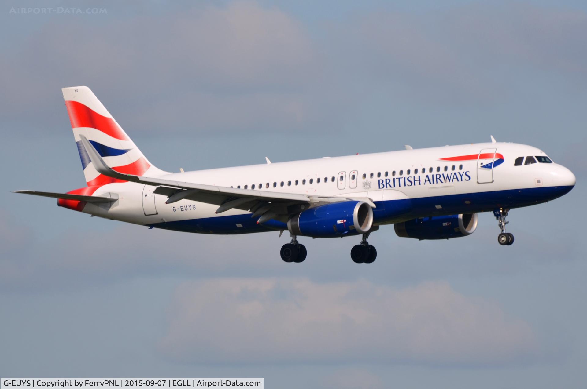 G-EUYS, 2013 Airbus A320-232 C/N 5948, British Airways A320