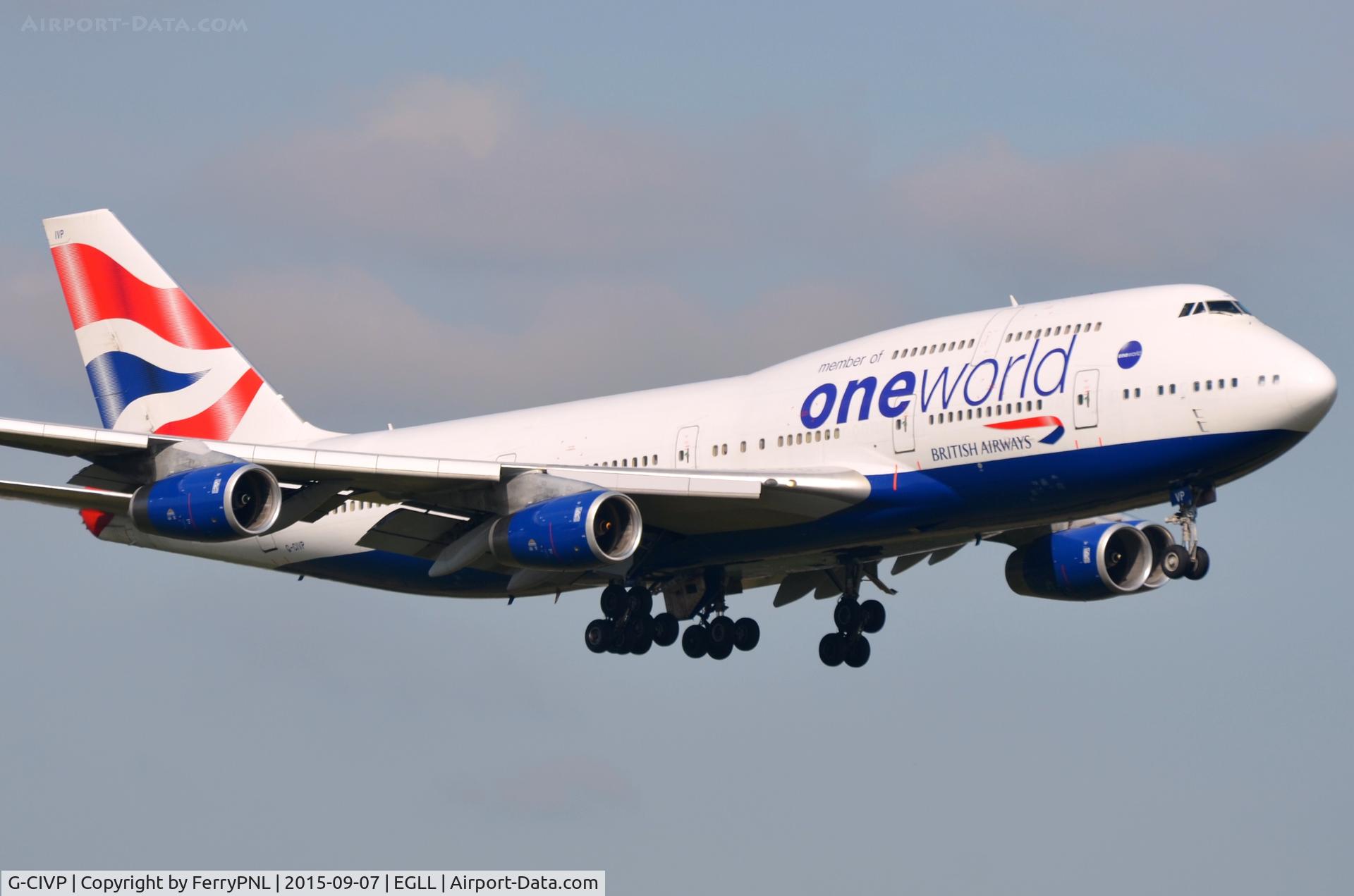 G-CIVP, 1998 Boeing 747-436 C/N 28850, BA B744