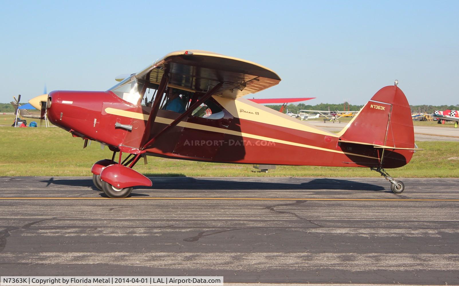 N7363K, 1950 Piper PA-20 Pacer C/N 20-271, Piper PA-20