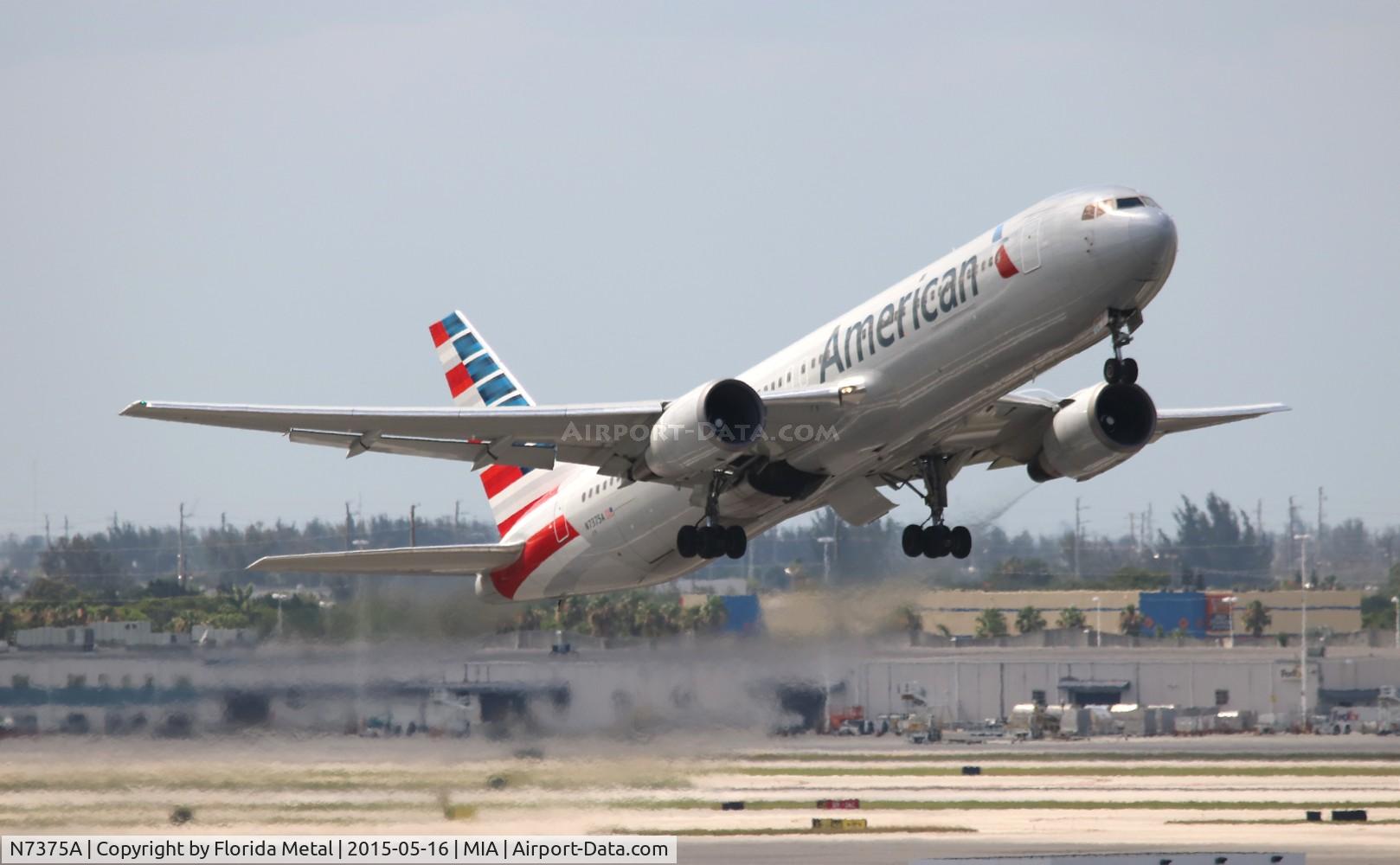 N7375A, 1992 Boeing 767-323 C/N 25202, American