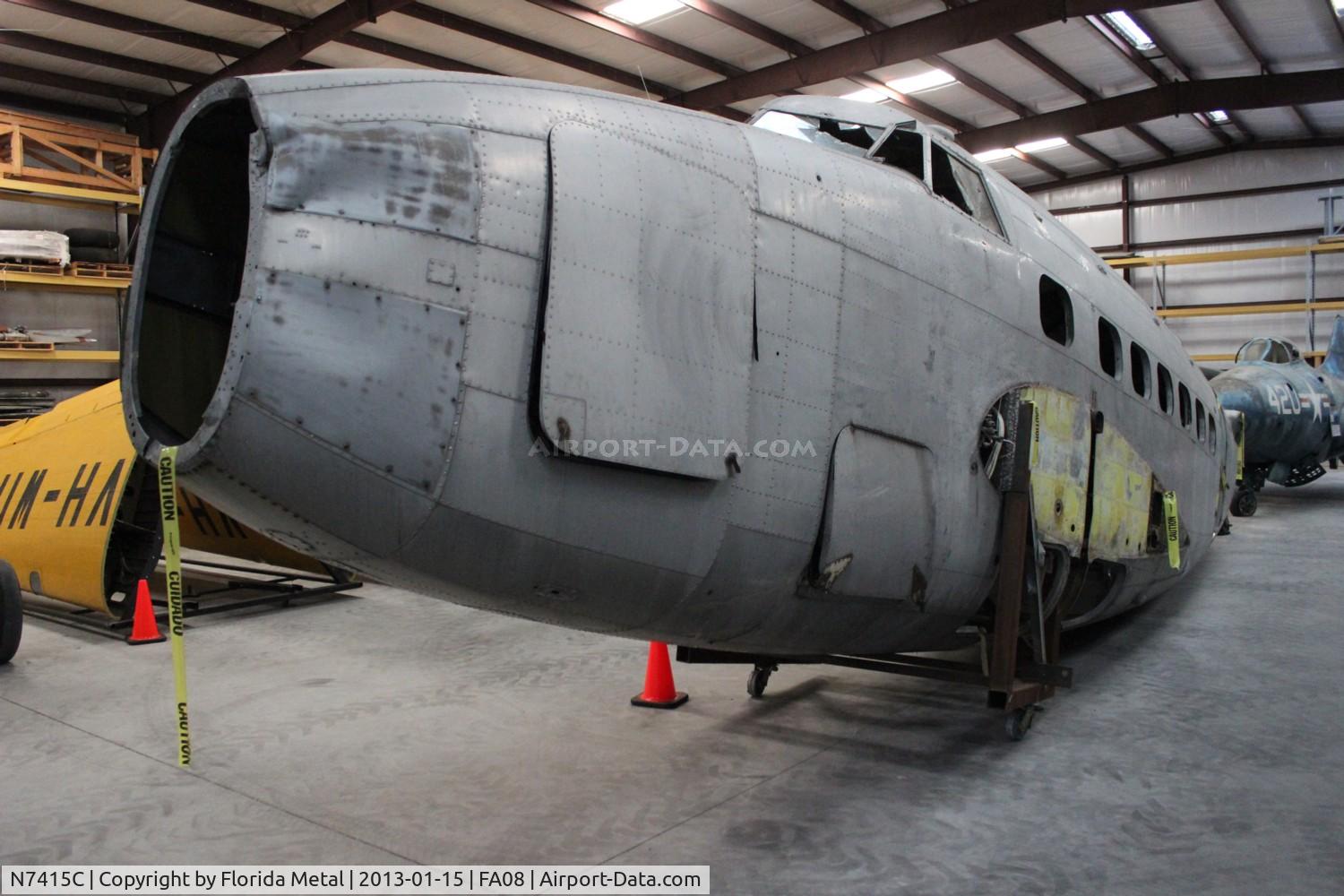 N7415C, 1946 Lockheed PV-2 Harpoon C/N 15-1608, PV-2 Harpoon