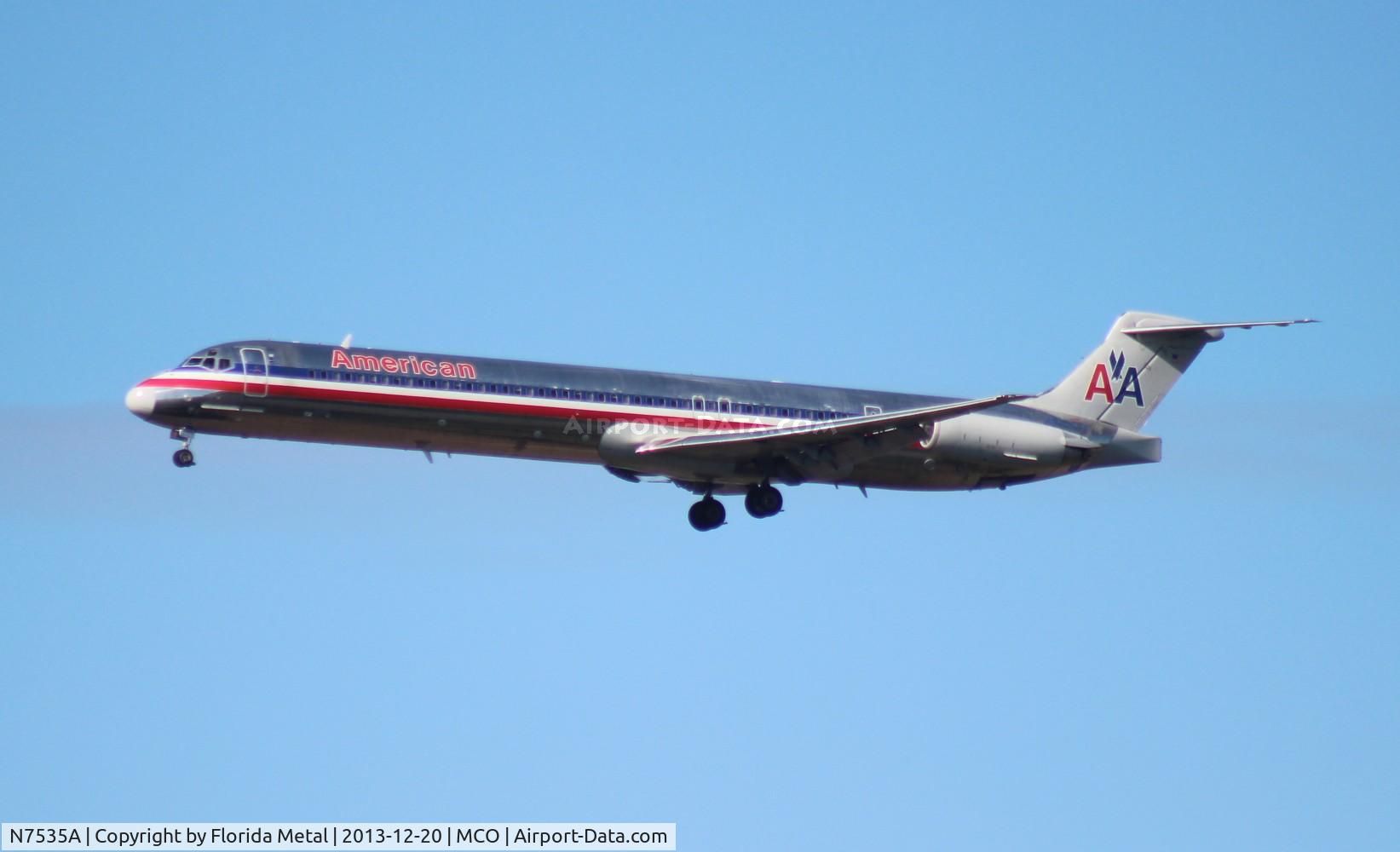 N7535A, 1990 McDonnell Douglas MD-82 (DC-9-82) C/N 49989, American