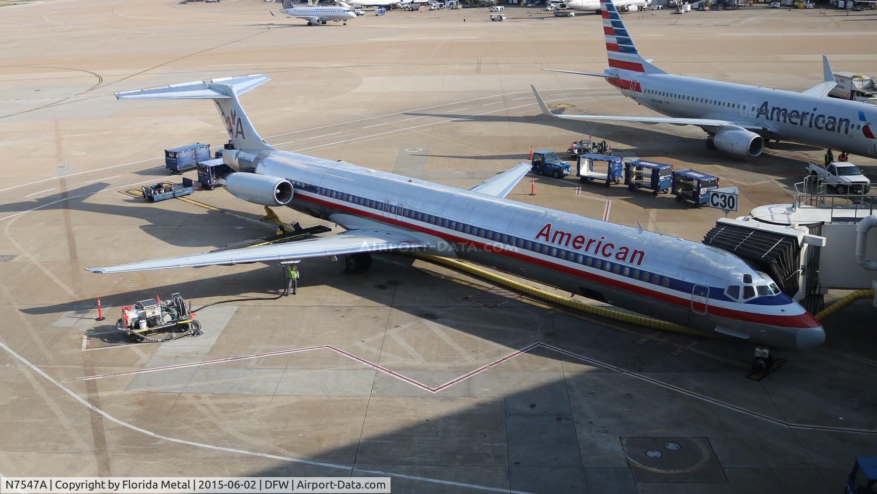 N7547A, 1990 McDonnell Douglas MD-82 (DC-9-82) C/N 53029, American
