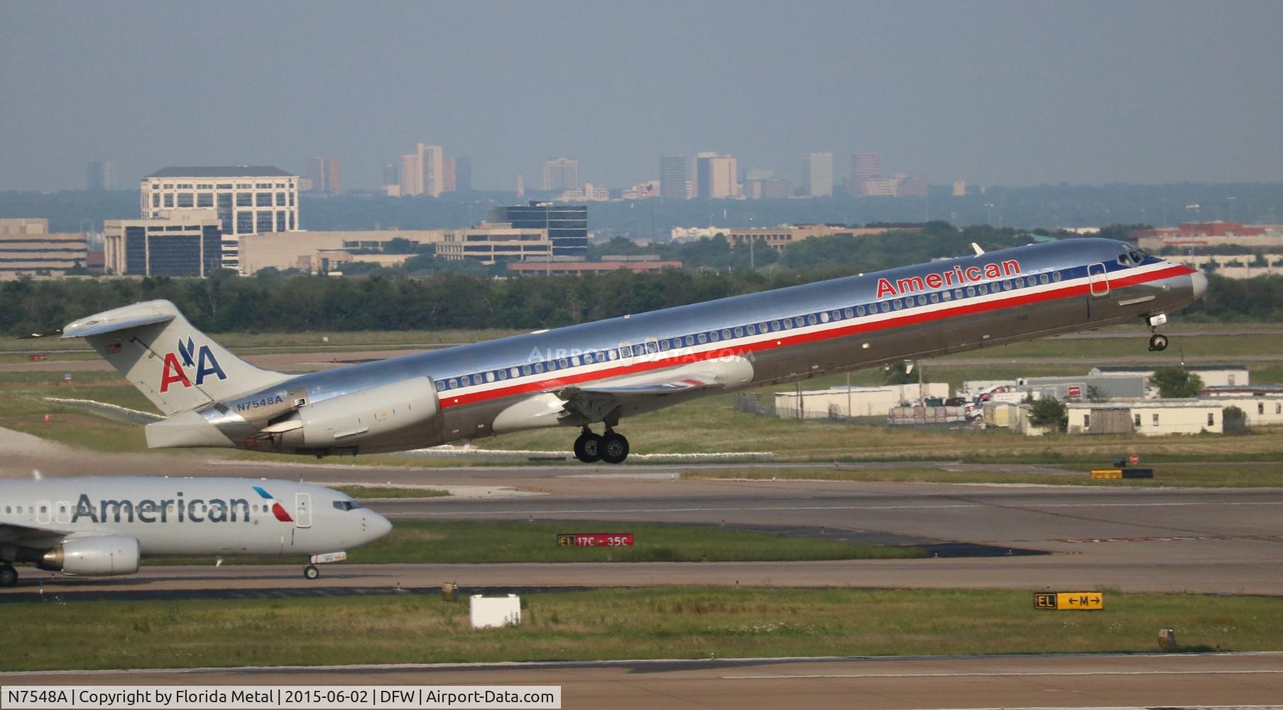 N7548A, 1991 McDonnell Douglas MD-82 (DC-9-82) C/N 53030, American