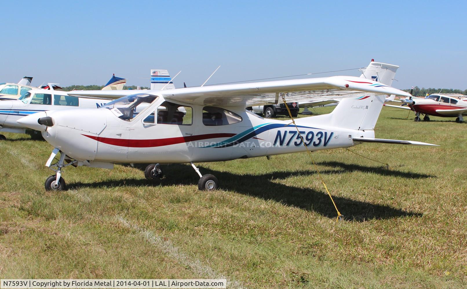 N7593V, 1976 Cessna 177RG Cardinal C/N 177RG0884, Cessna 177RG