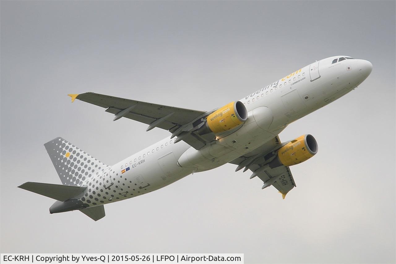 EC-KRH, 2008 Airbus A320-214 C/N 3529, Airbus A320-214, Take off rwy 08, Paris-Orly airport (LFPO-ORY)