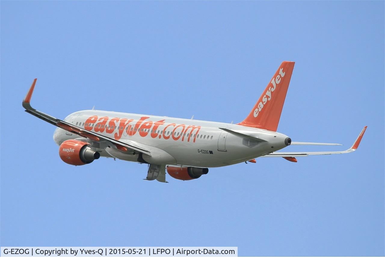 G-EZOG, 2015 Airbus A320-214 C/N 6541, Airbus A320-214, Take off Rwy 24, Paris-Orly Airport (LFPO-ORY)